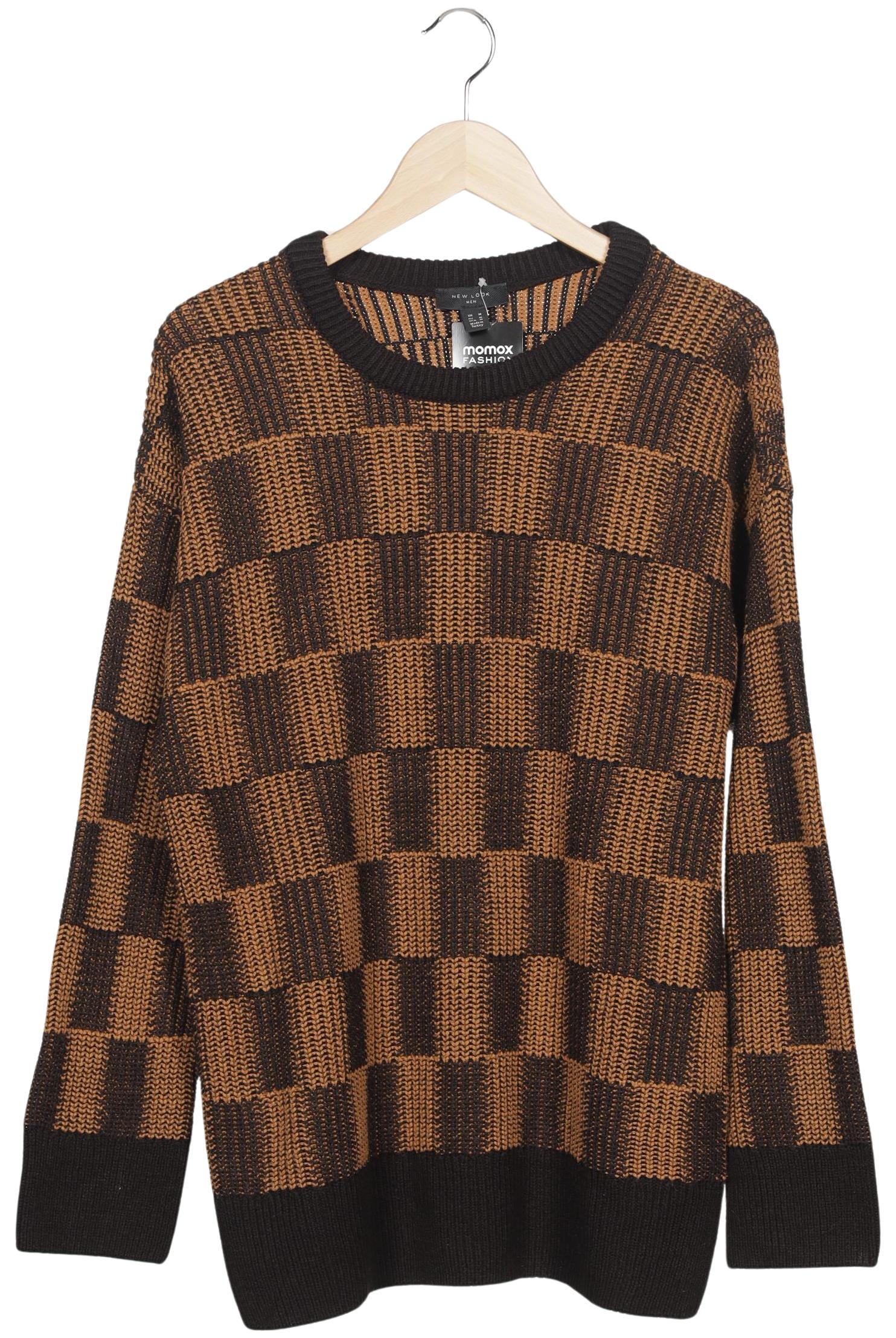 

New Look Herren Pullover, braun, Gr. 48