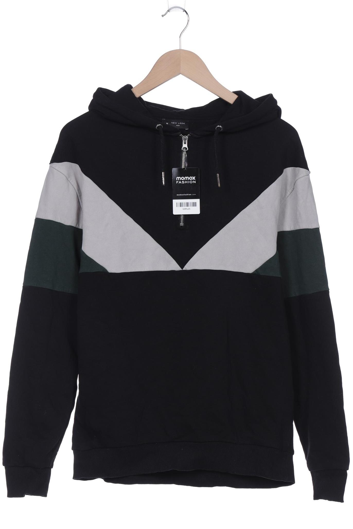 

New Look Herren Kapuzenpullover, schwarz, Gr. 48