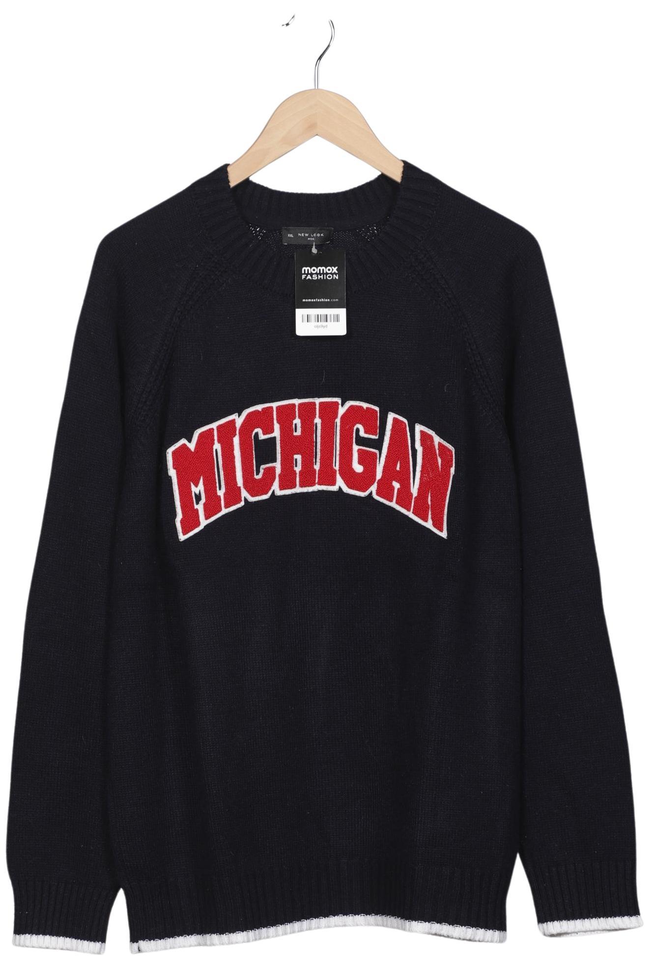 Thumbnail - New Look Herren Pullover, marineblau, Gr. 56