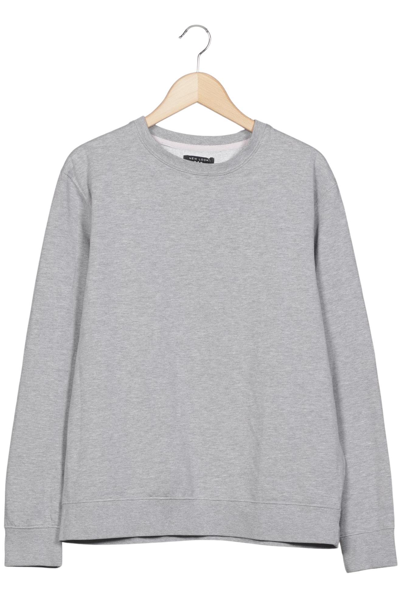 

New Look Herren Sweatshirt, grau, Gr. 52