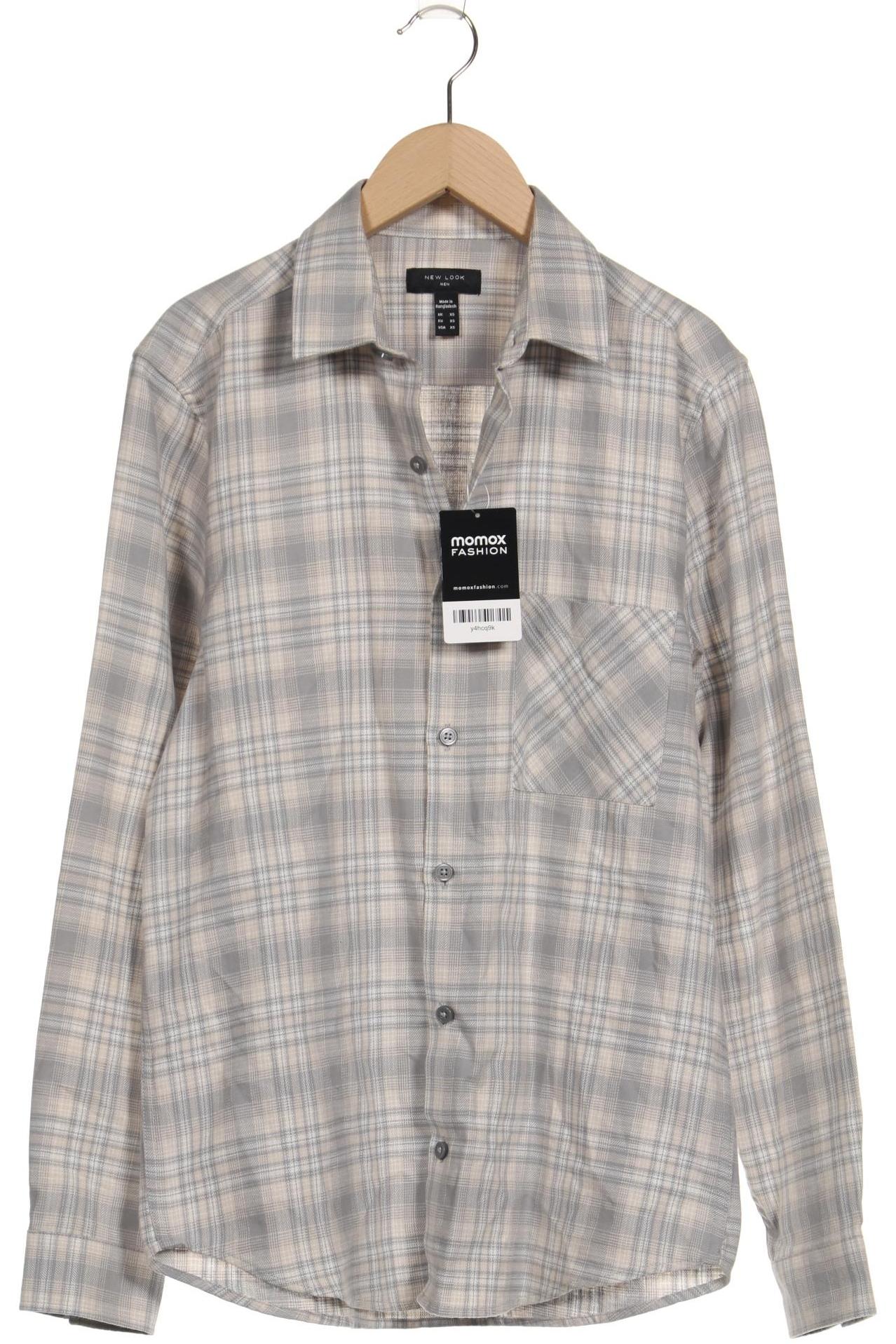 

New Look Herren Hemd, grau, Gr. 44