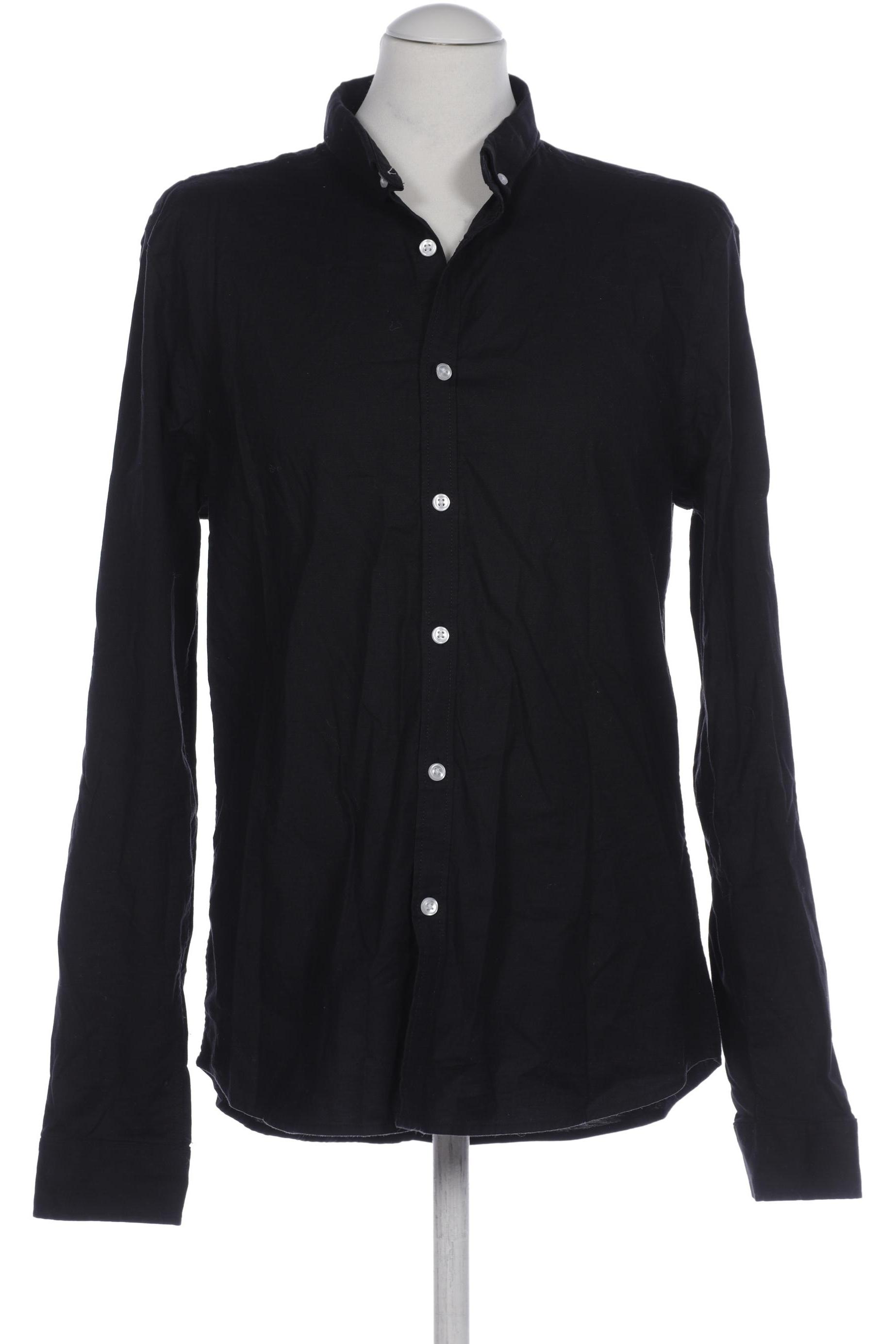 

New Look Herren Hemd, schwarz, Gr. 54