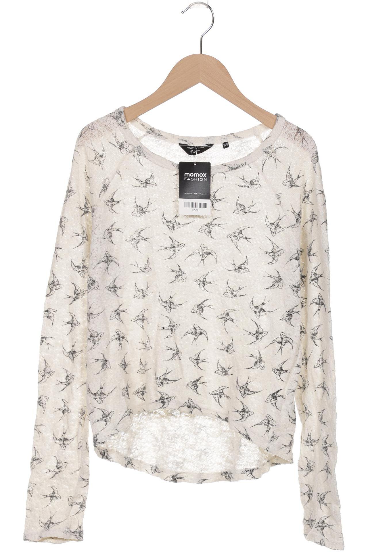 

New Look Damen Pullover, cremeweiß, Gr. 164