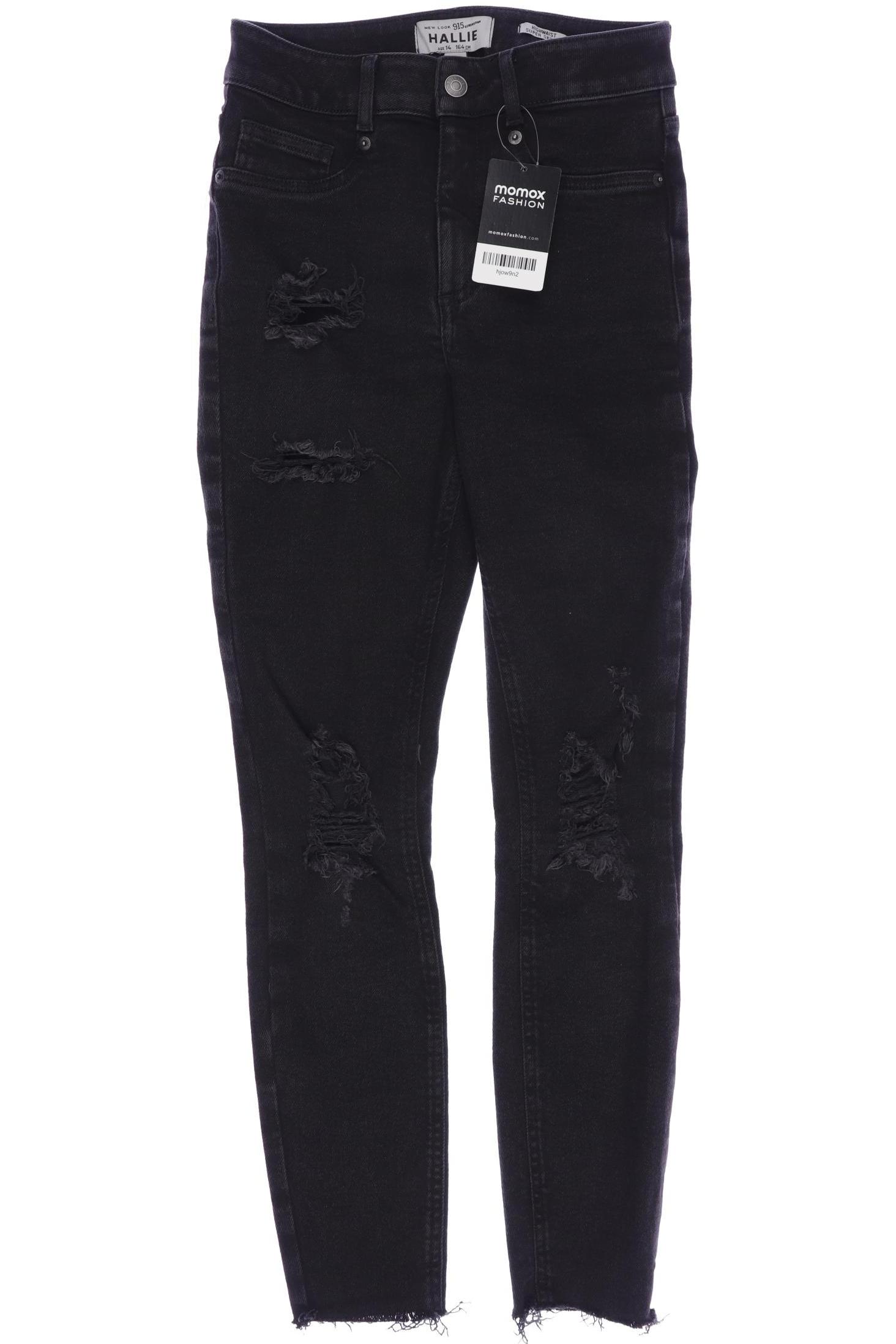 

New Look Mädchen Jeans, schwarz