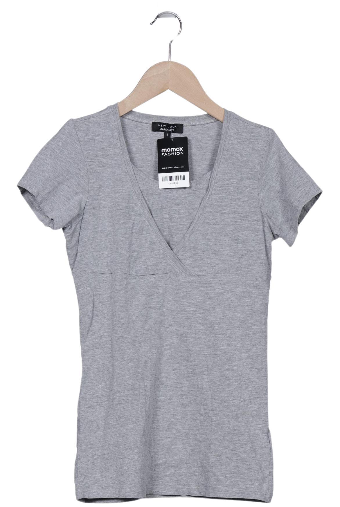 

New Look Maternity Damen T-Shirt, grau, Gr. 36