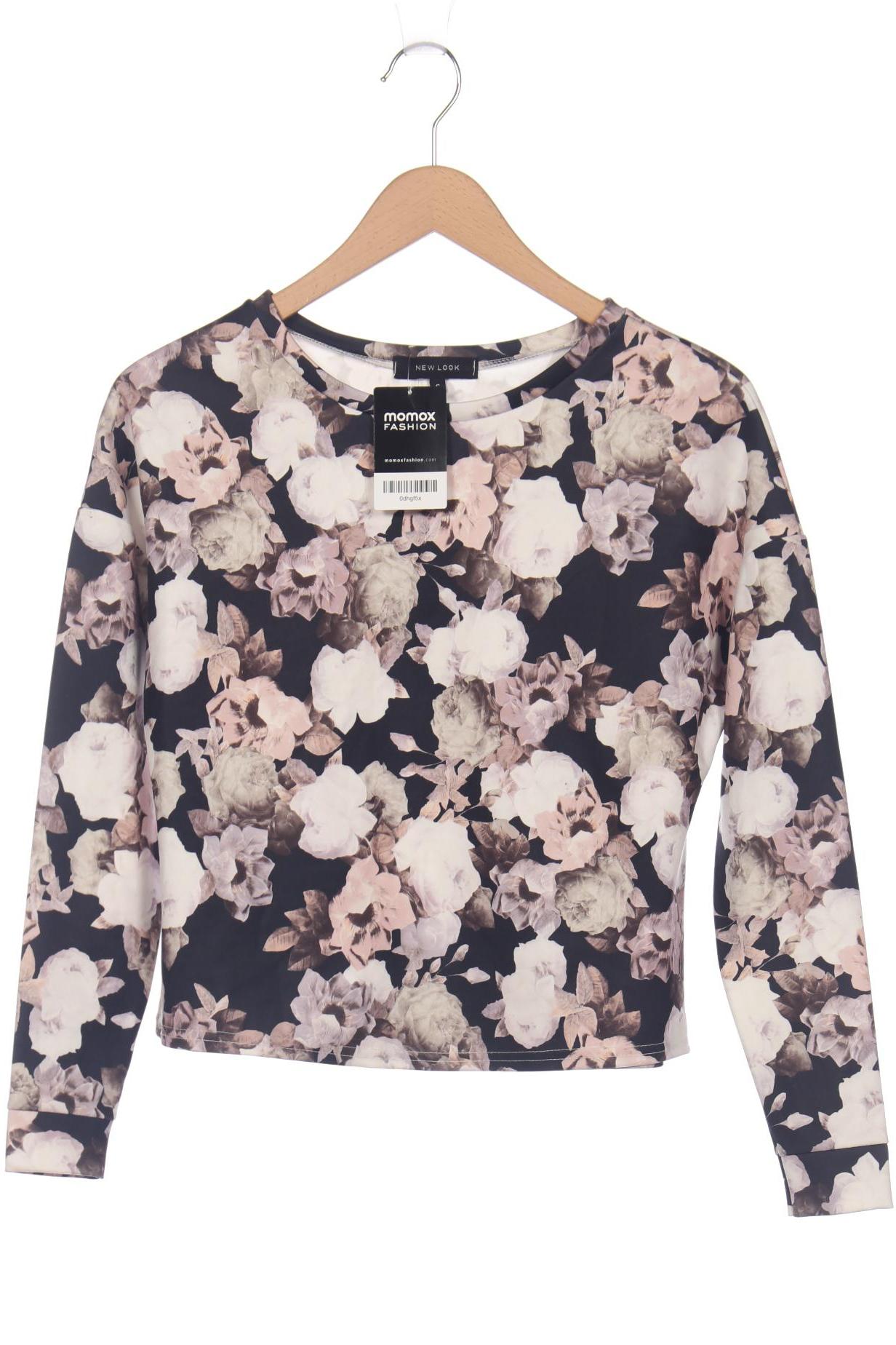 

New Look Petite Damen Sweatshirt, schwarz, Gr. 34