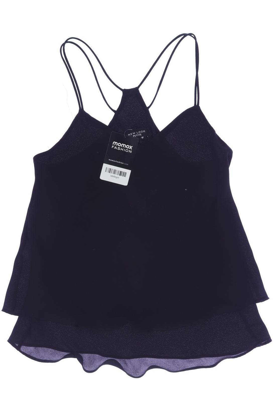 

New Look Petite Damen Top, schwarz, Gr. 32