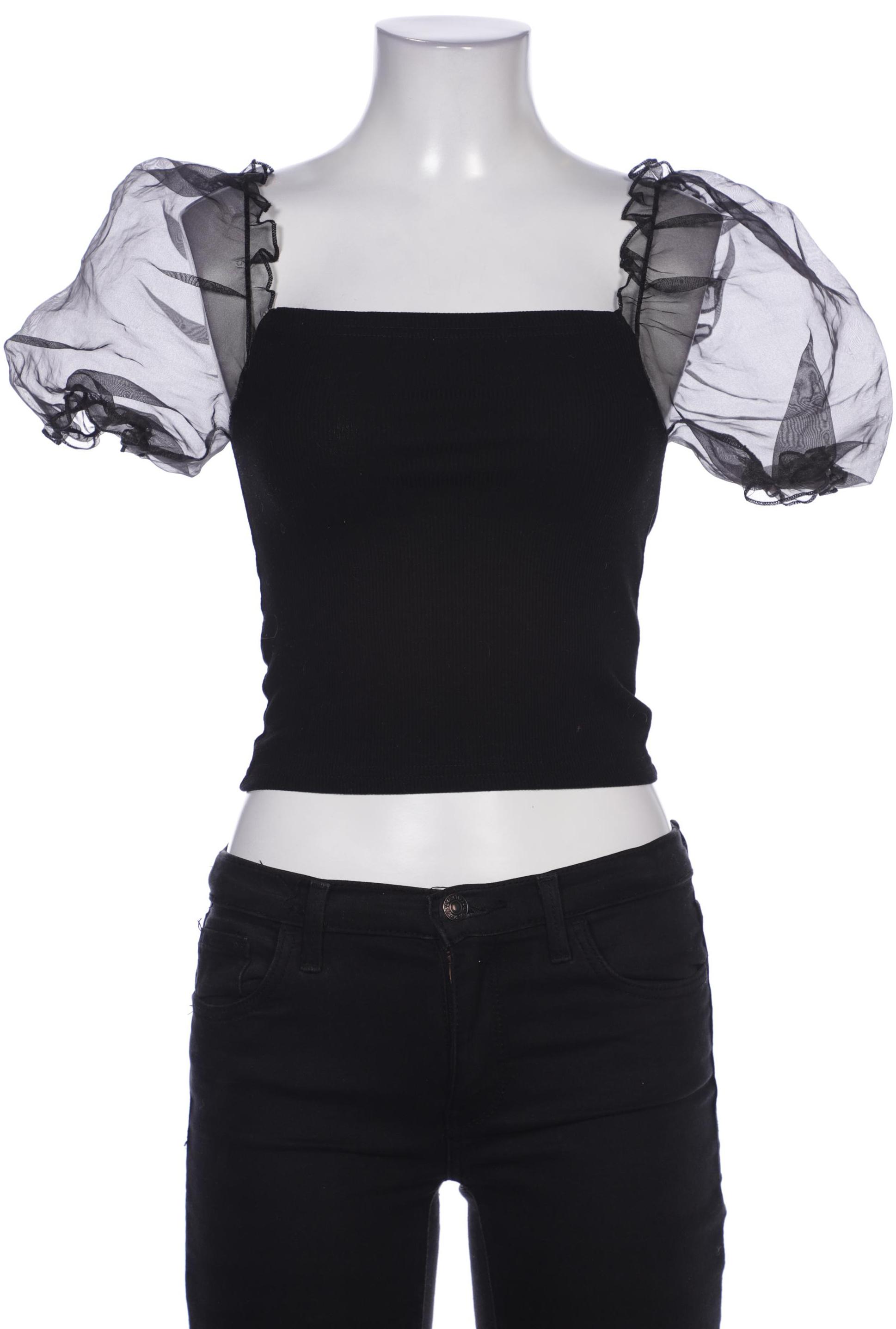 

New Look Petite Damen T-Shirt, schwarz, Gr. 36