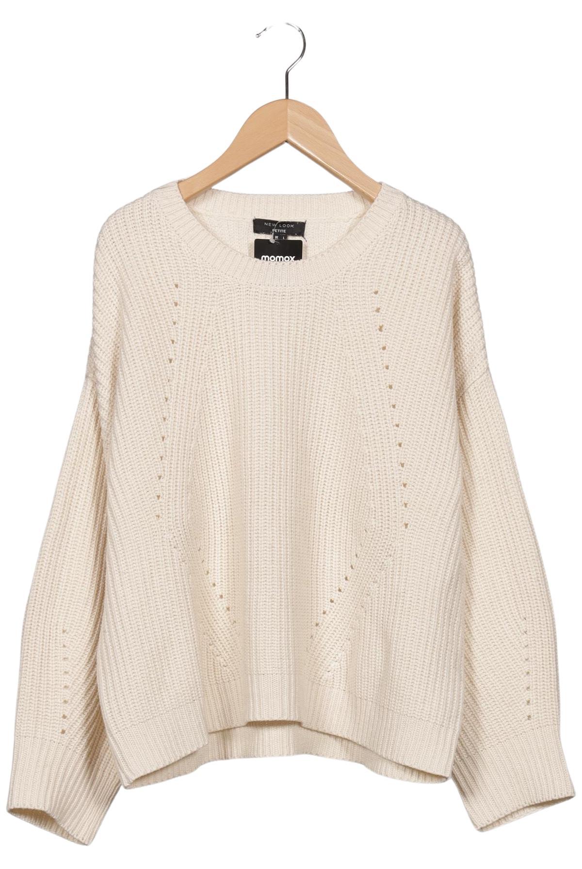 

New Look Petite Damen Pullover, cremeweiß, Gr. 42