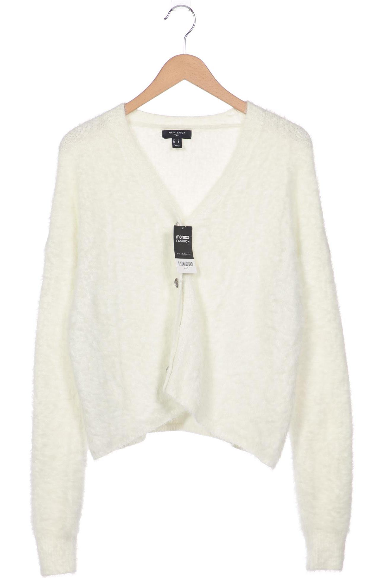 

New Look Tall Damen Strickjacke, weiß, Gr. 42