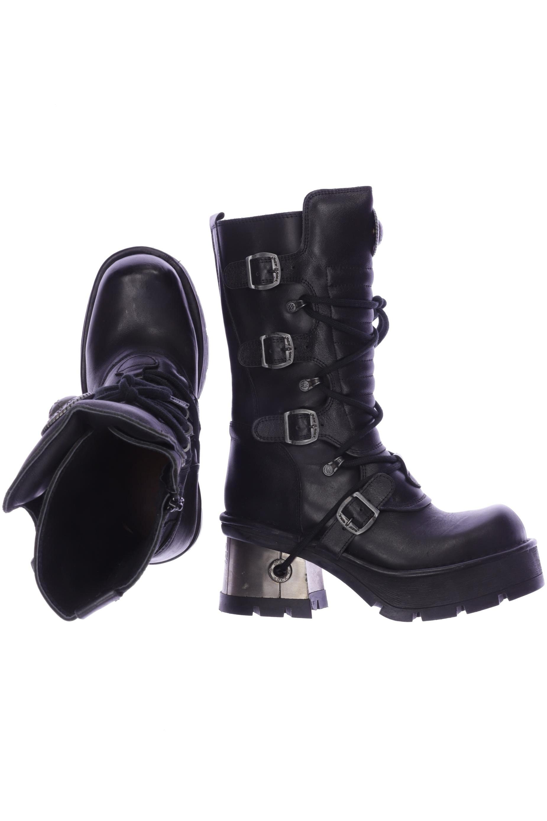 

New Rock Damen Stiefel, schwarz, Gr. 39