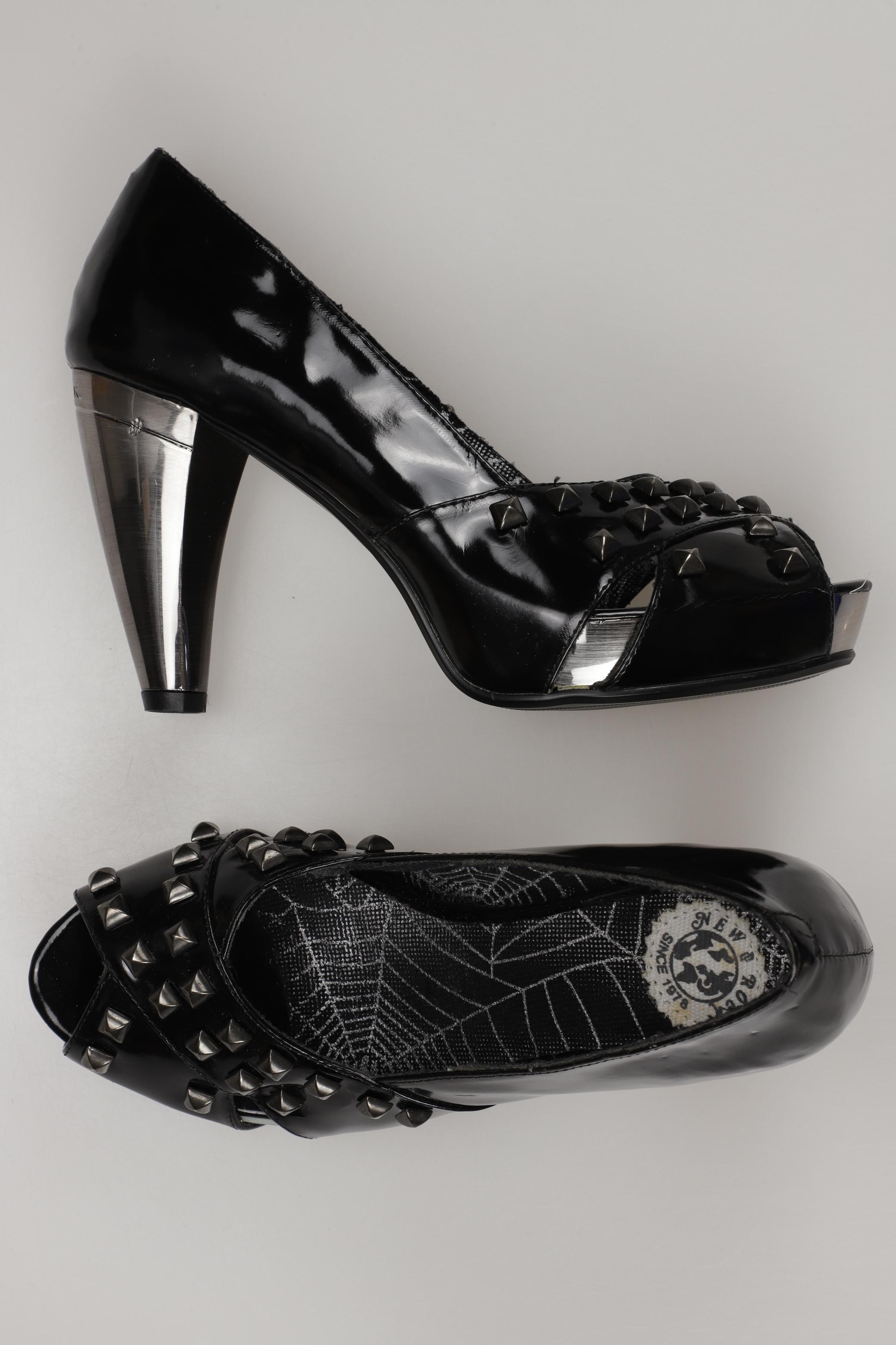 

New Rock Damen Pumps, schwarz, Gr. 37