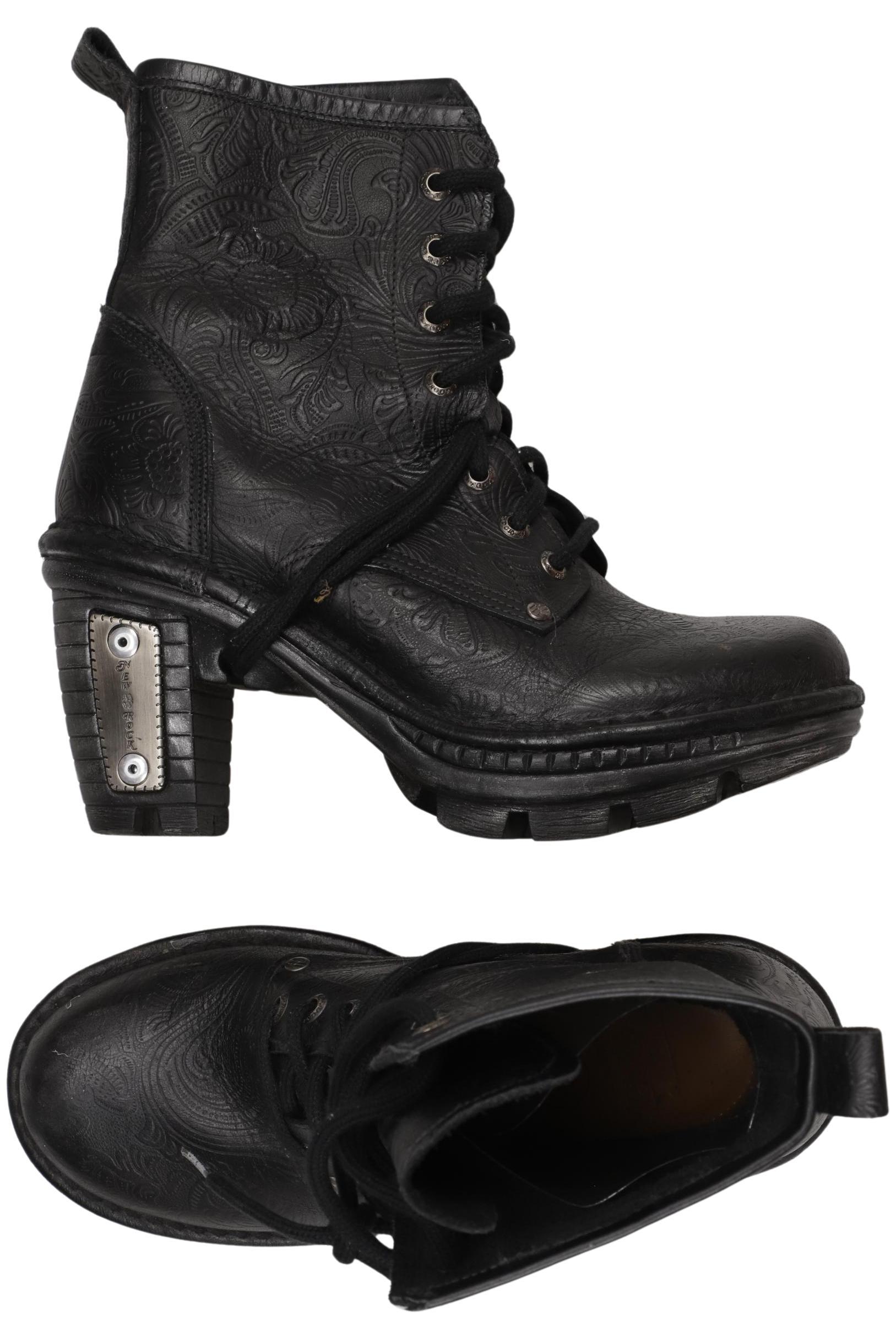 

New Rock Damen Stiefelette, schwarz, Gr. 39