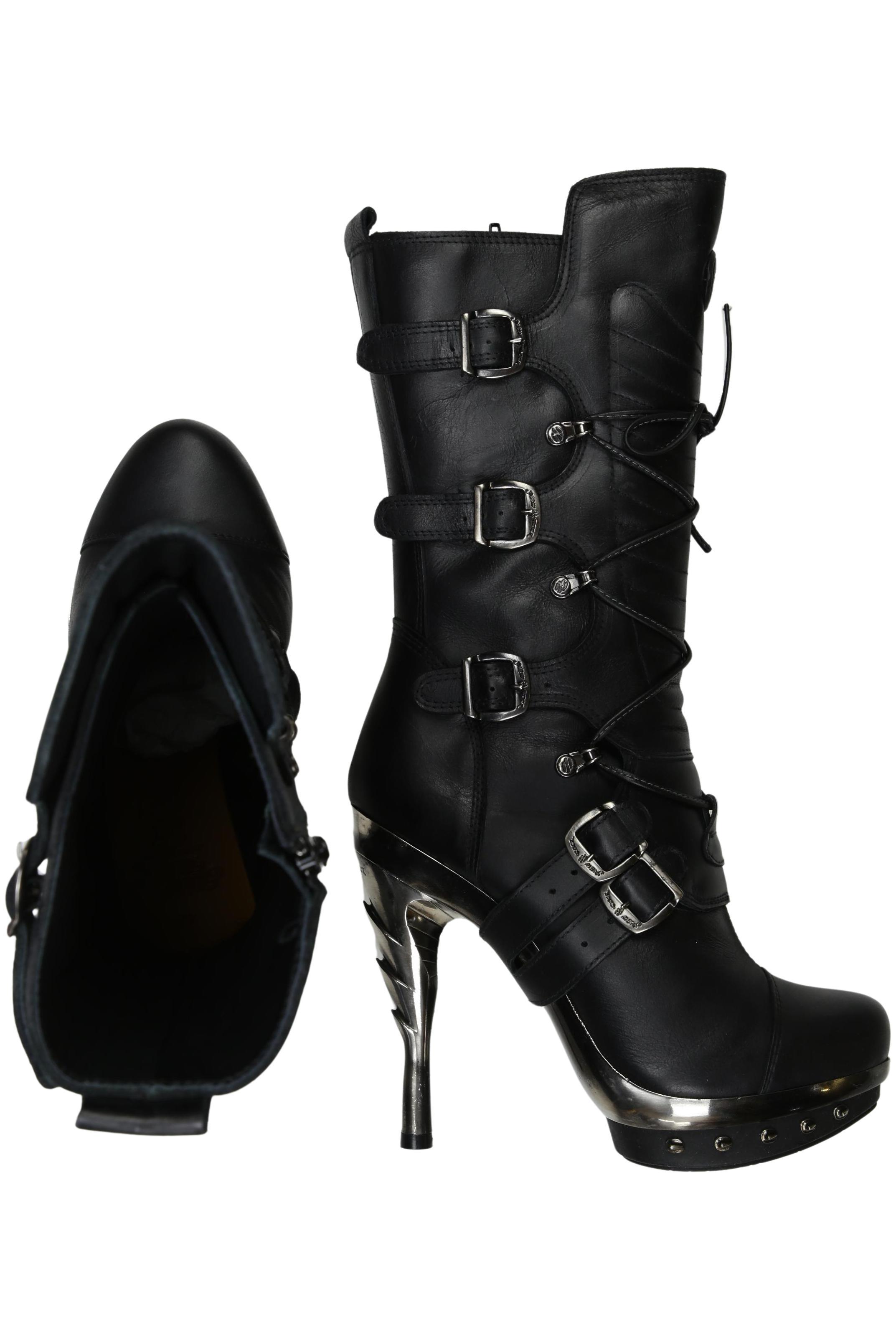 

New Rock Damen Stiefel, schwarz, Gr. 42