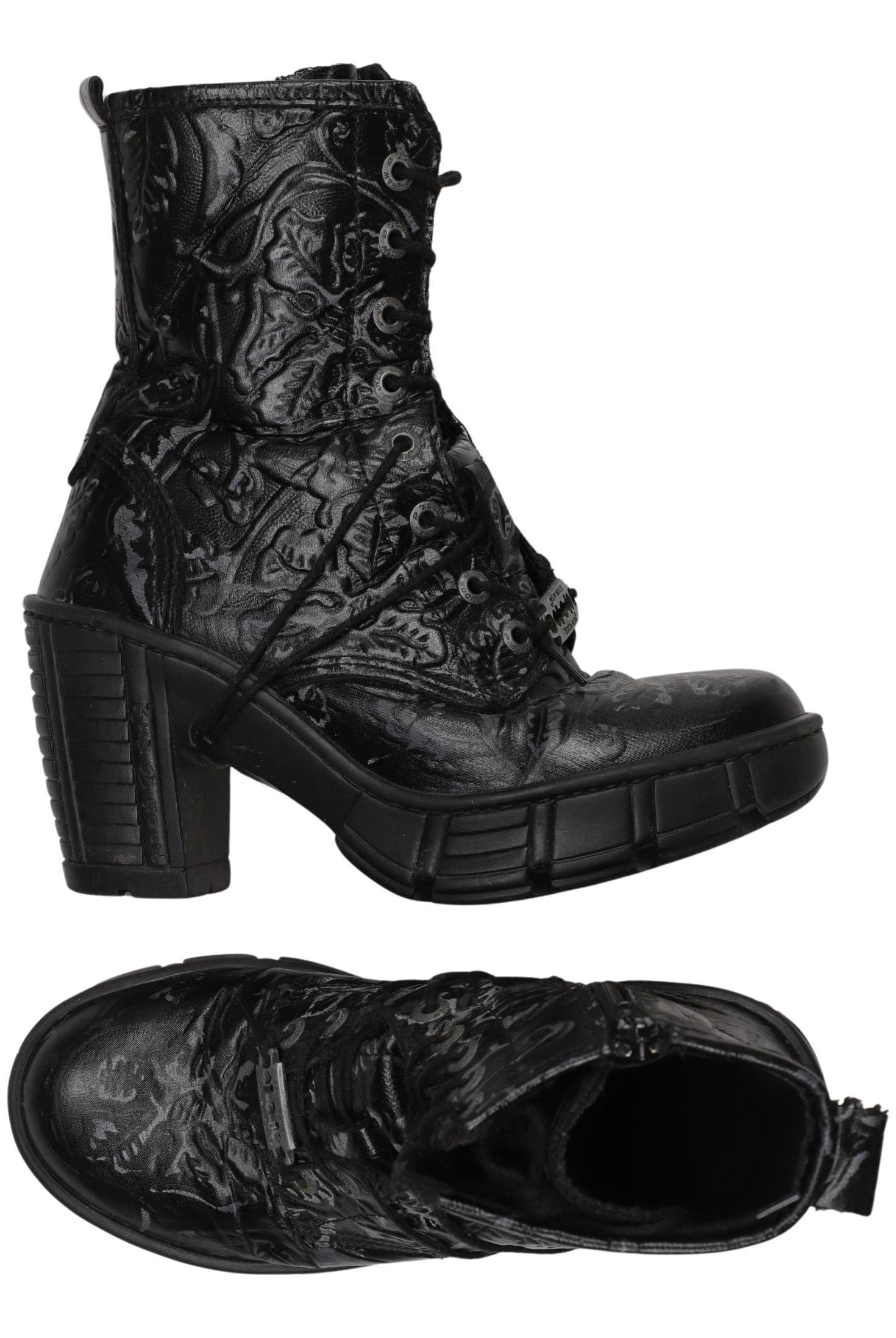 

New Rock Damen Stiefelette, schwarz, Gr. 37