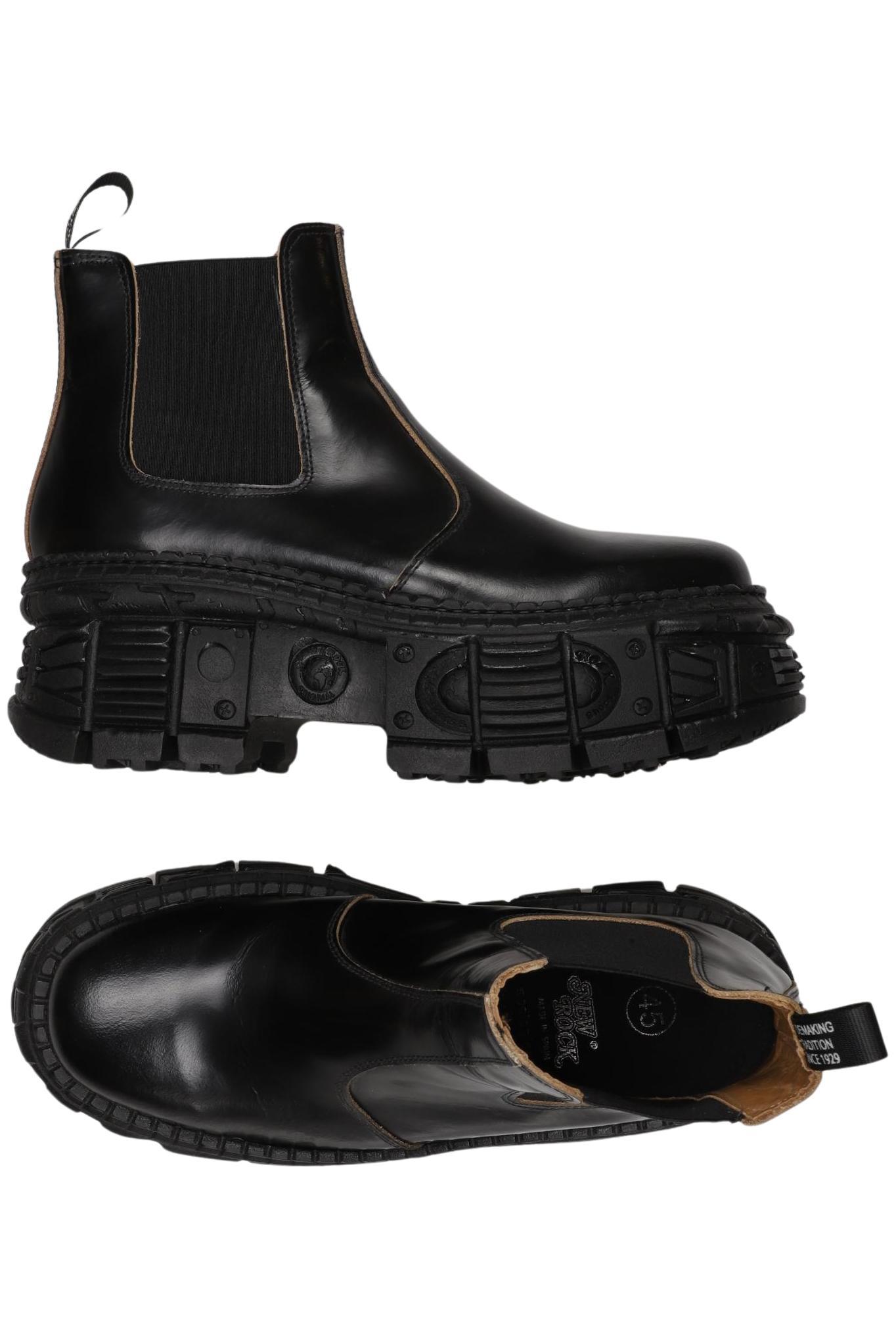 

New Rock Herren Stiefel, schwarz, Gr. 45