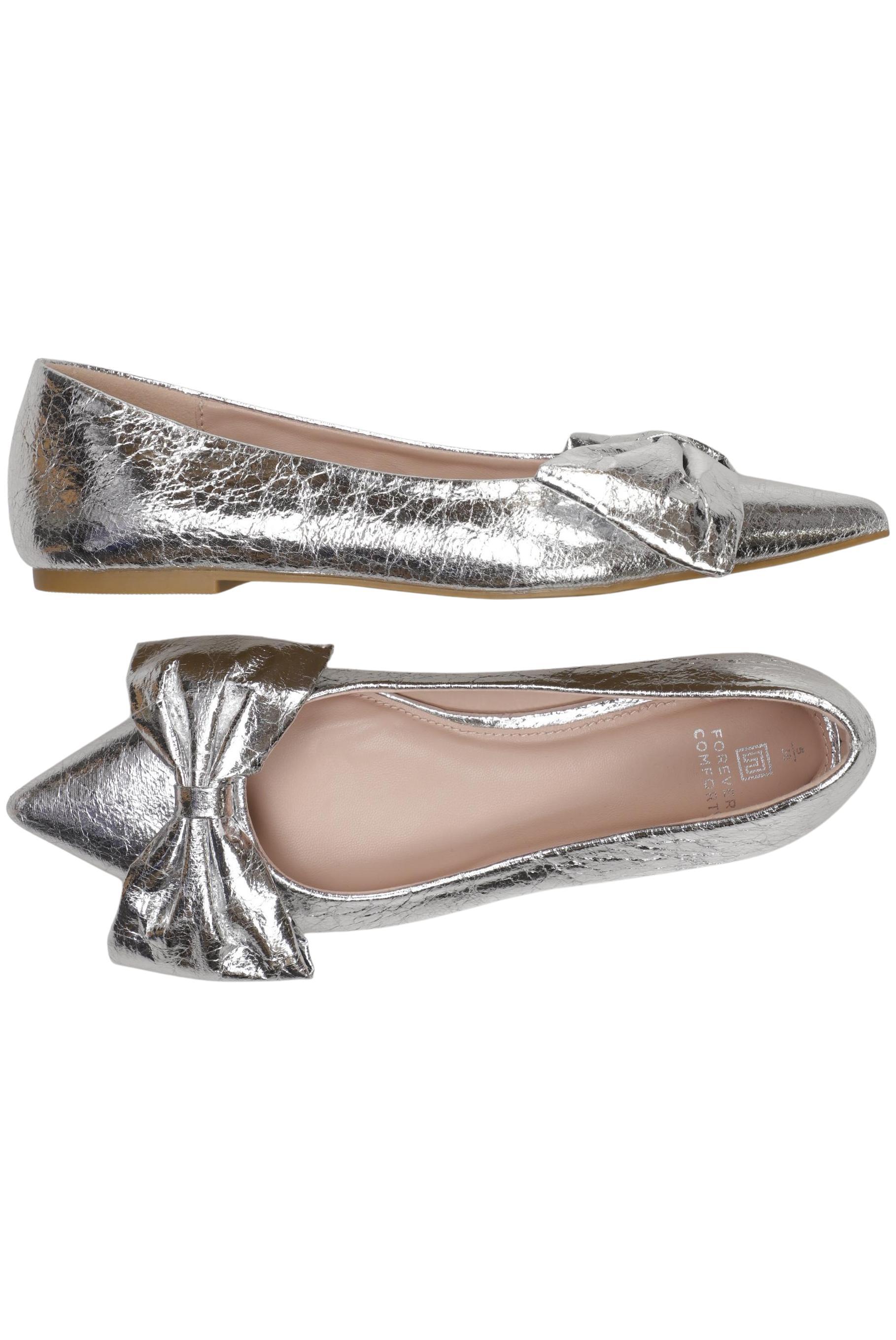 

Next Damen Ballerinas, silber, Gr. 38