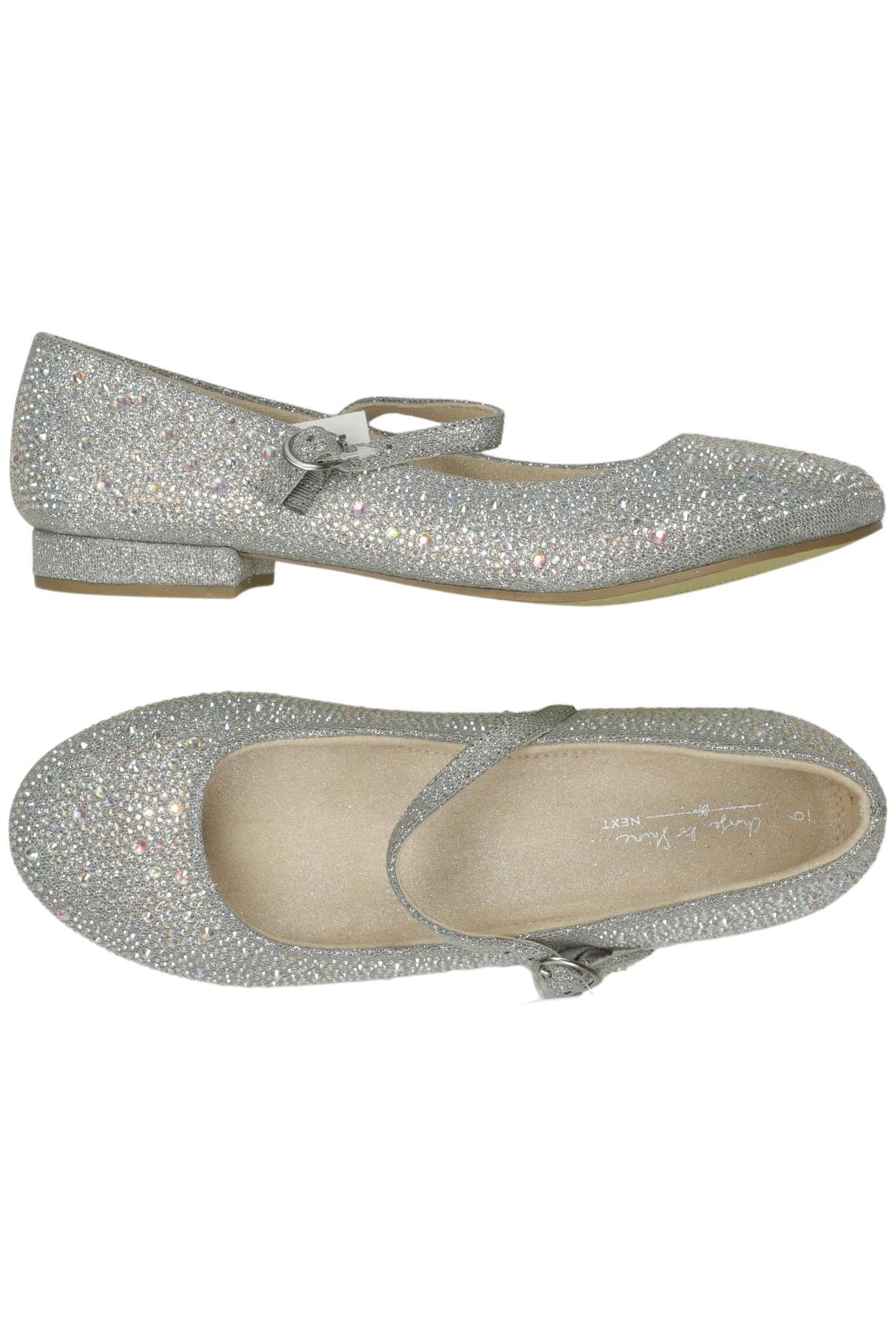 

Next Damen Ballerinas, silber, Gr. 39