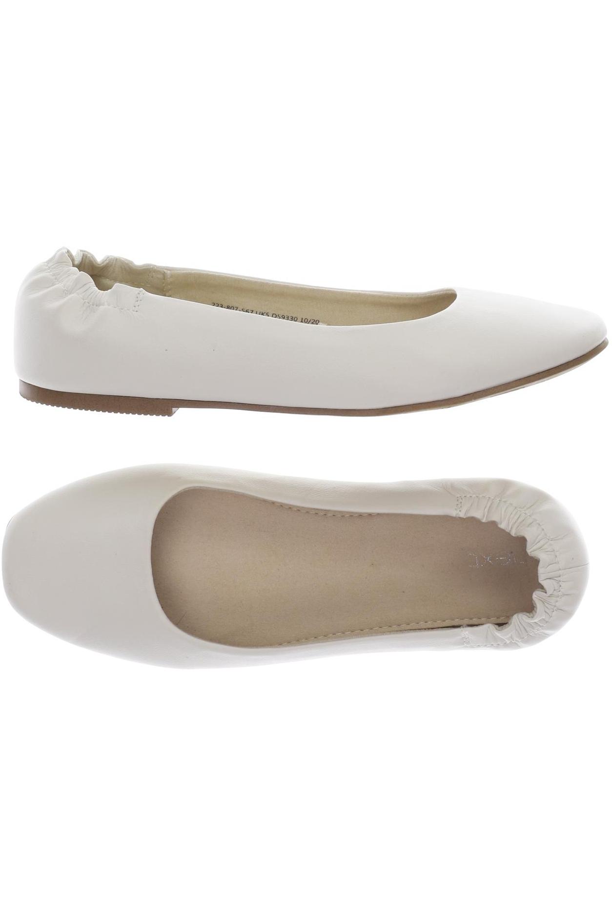 

Next Damen Ballerinas, cremeweiß, Gr. 5