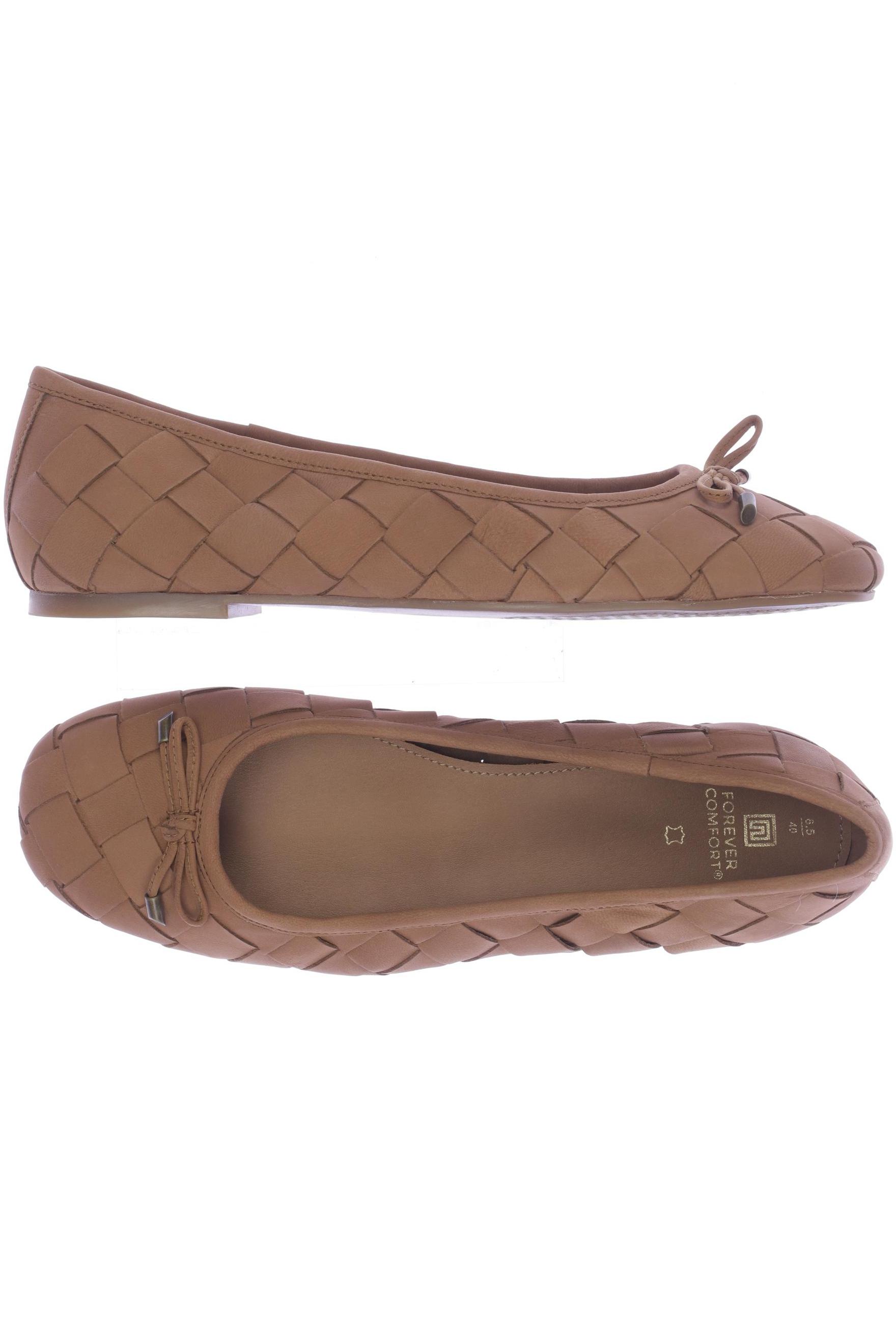 

Next Damen Ballerinas, braun, Gr. 6.5
