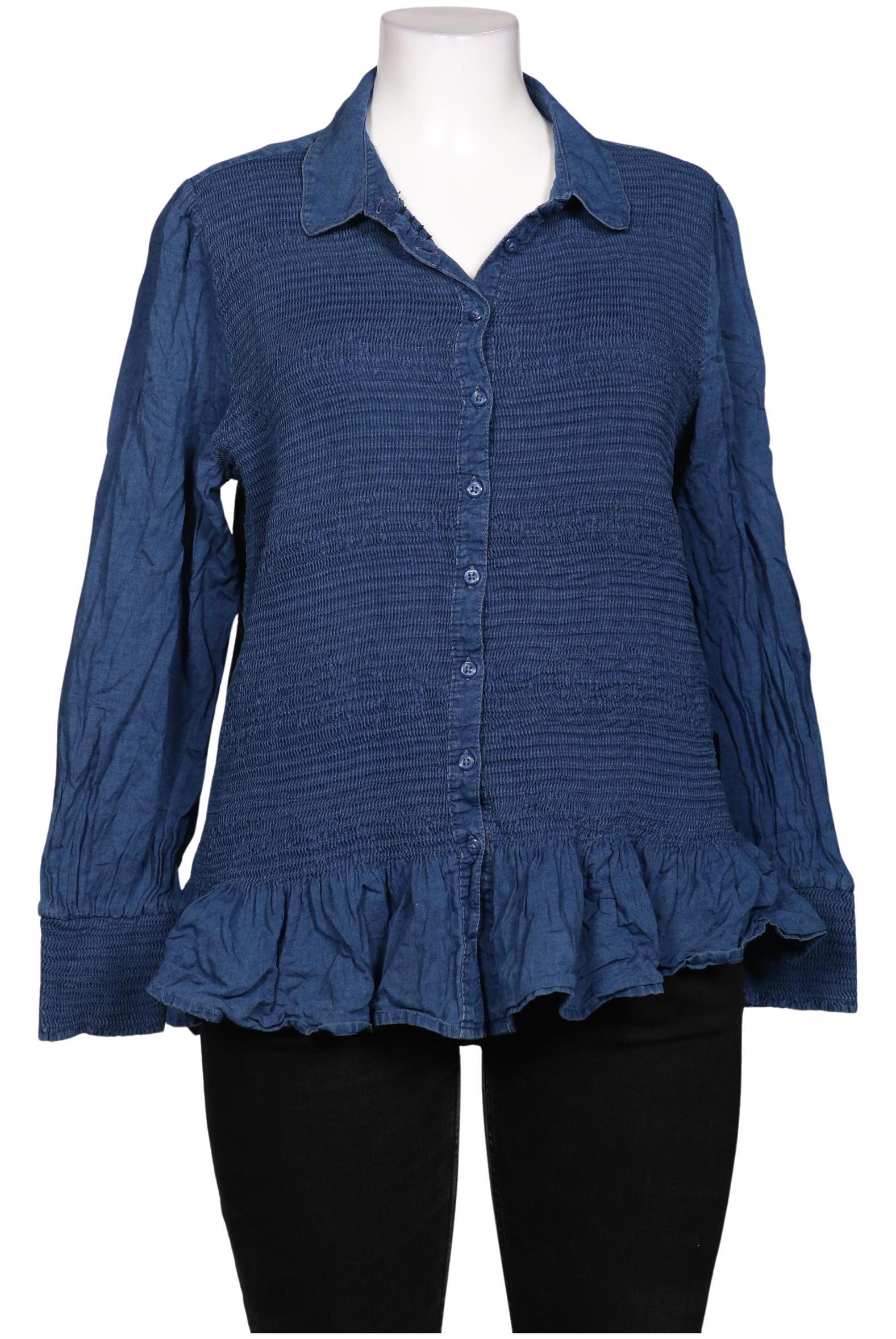 

Next Damen Bluse, blau, Gr. 50