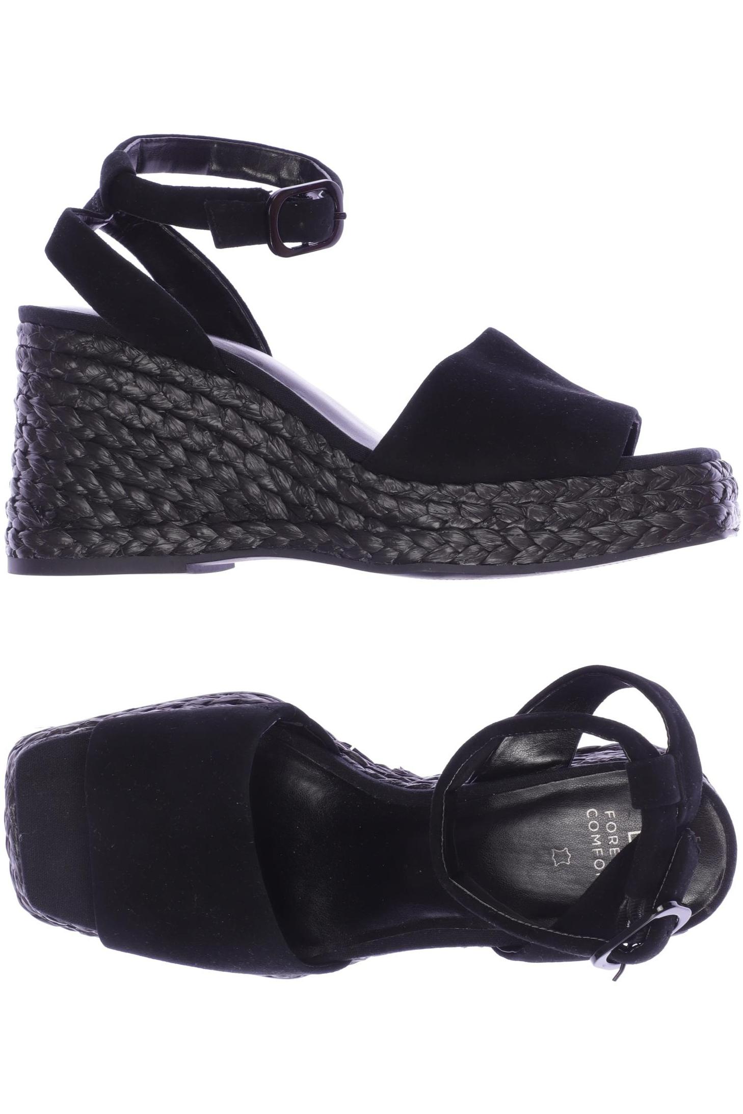 

Next Damen Sandale, schwarz, Gr. 38