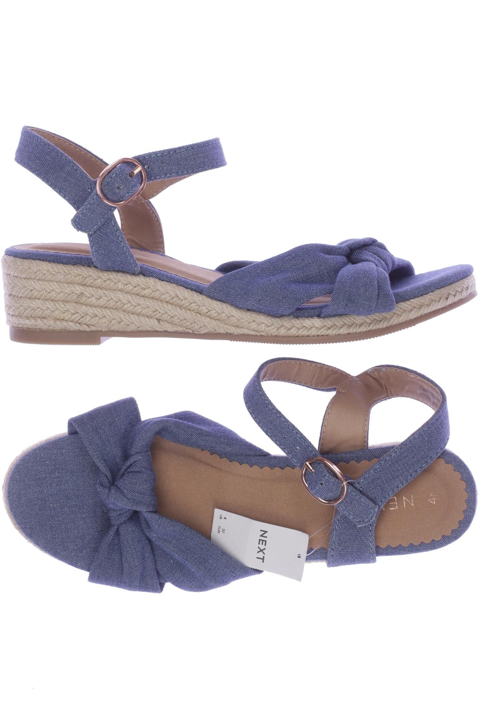 

Next Damen Sandale, blau, Gr. 4