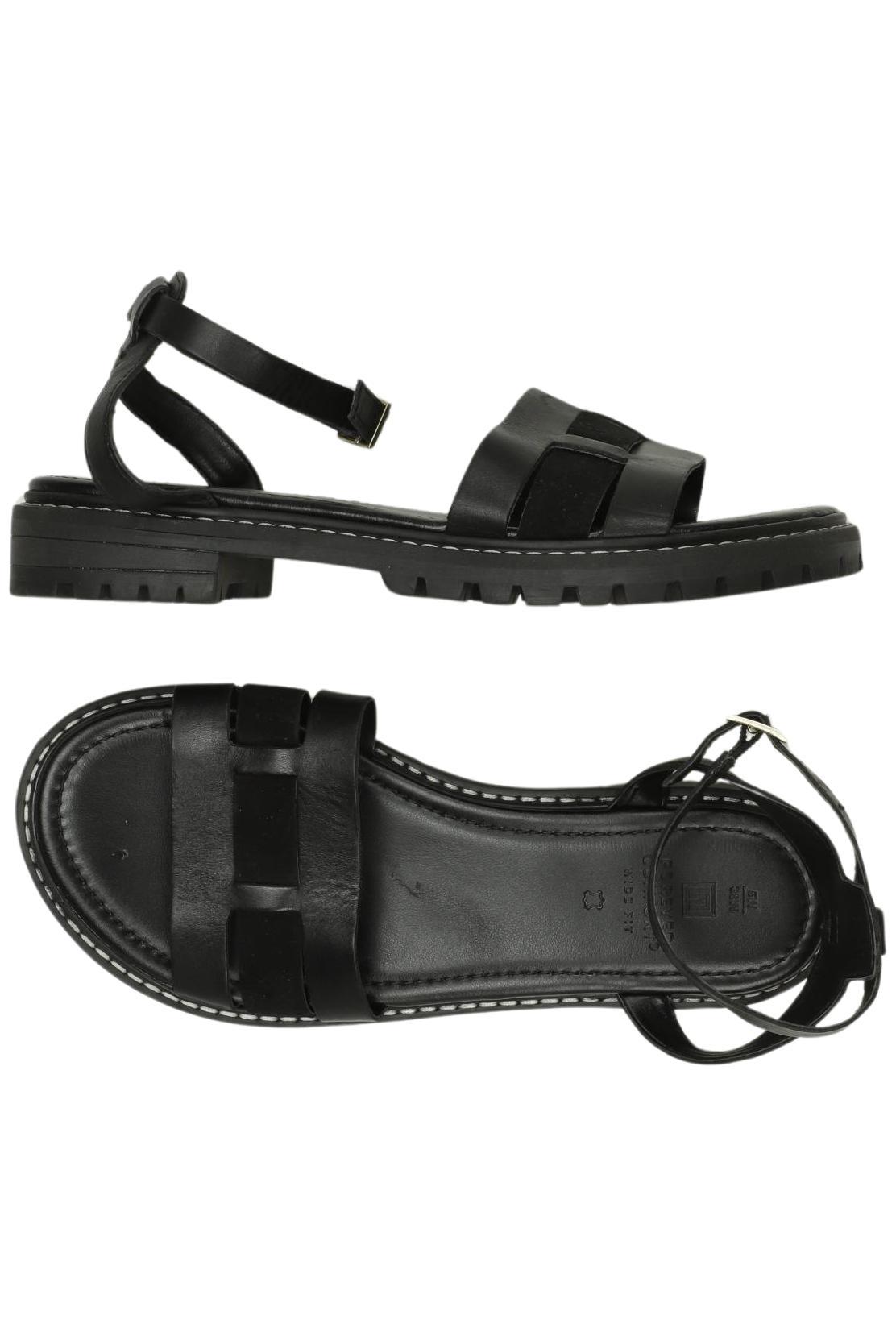 

Next Damen Sandale, schwarz, Gr. 38