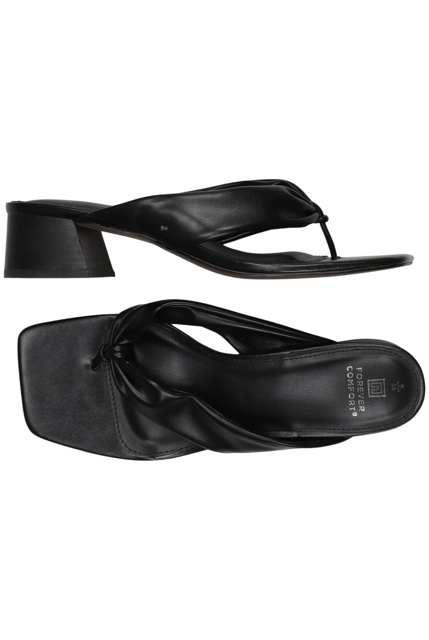 

Next Damen Sandale, schwarz, Gr. 38