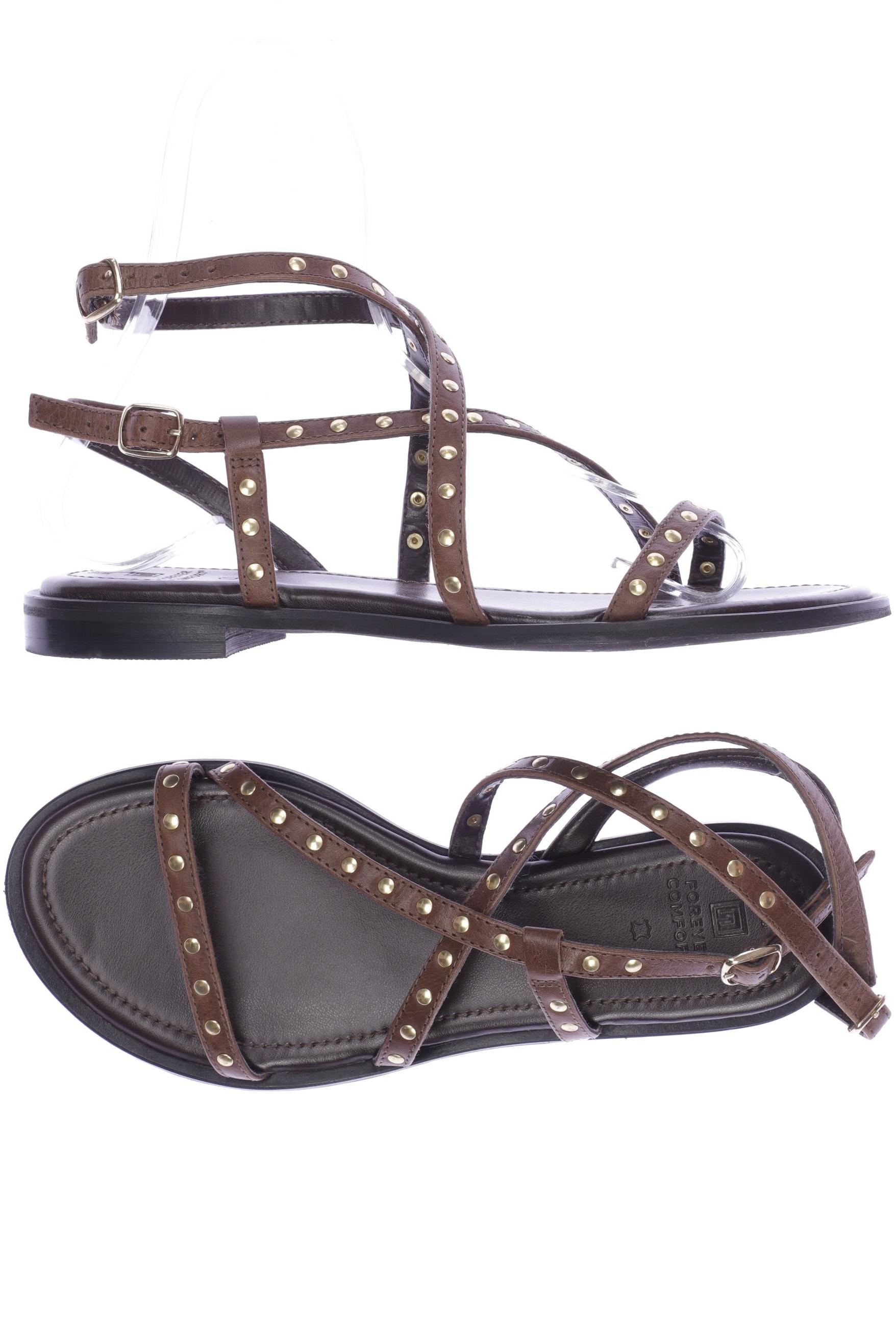 

Next Damen Sandale, braun, Gr. 38.5