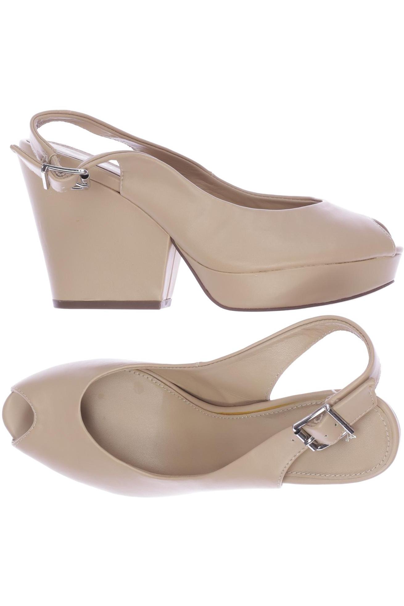 

Next Damen Sandale, beige, Gr. 37
