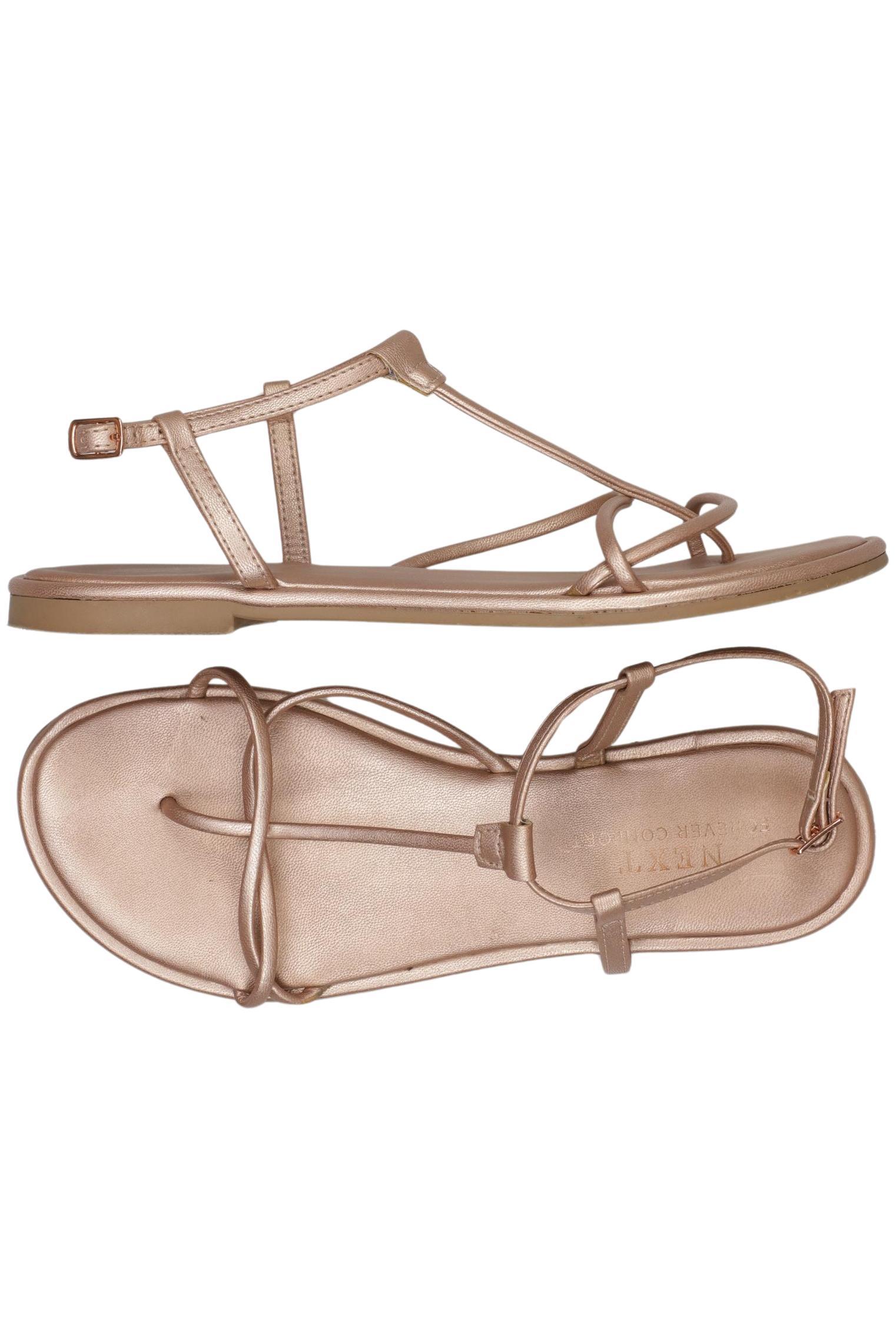 

Next Damen Sandale, gold, Gr. 37.5