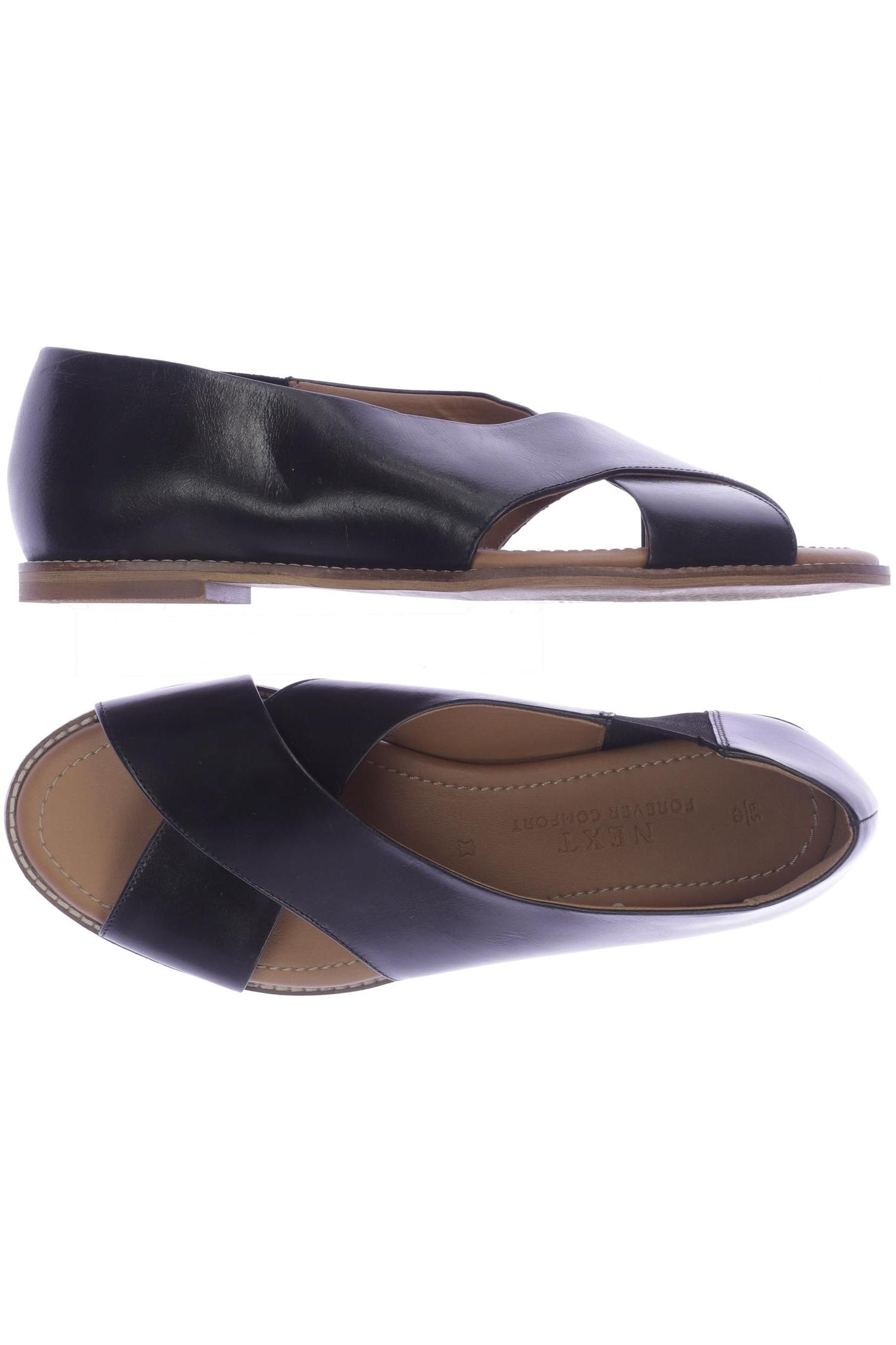 

Next Damen Sandale, schwarz, Gr. 40
