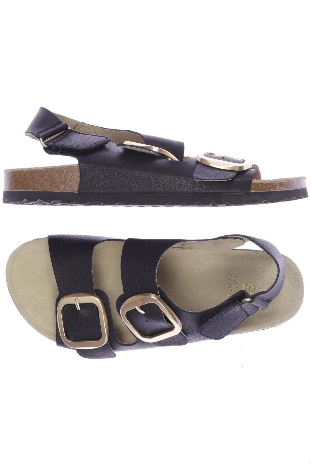 

Next Damen Sandale, schwarz, Gr. 37