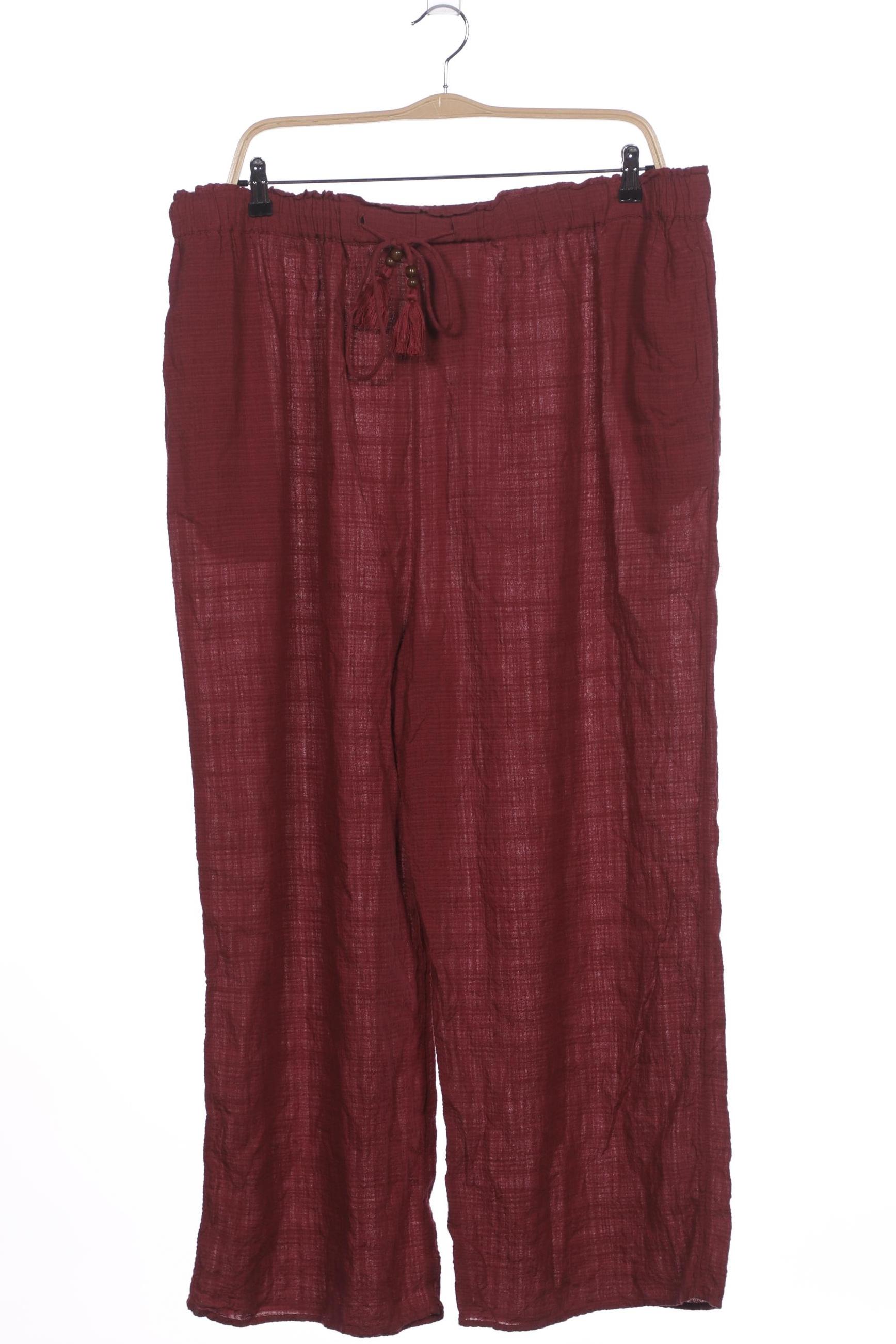 

Next Damen Stoffhose, bordeaux, Gr. 50