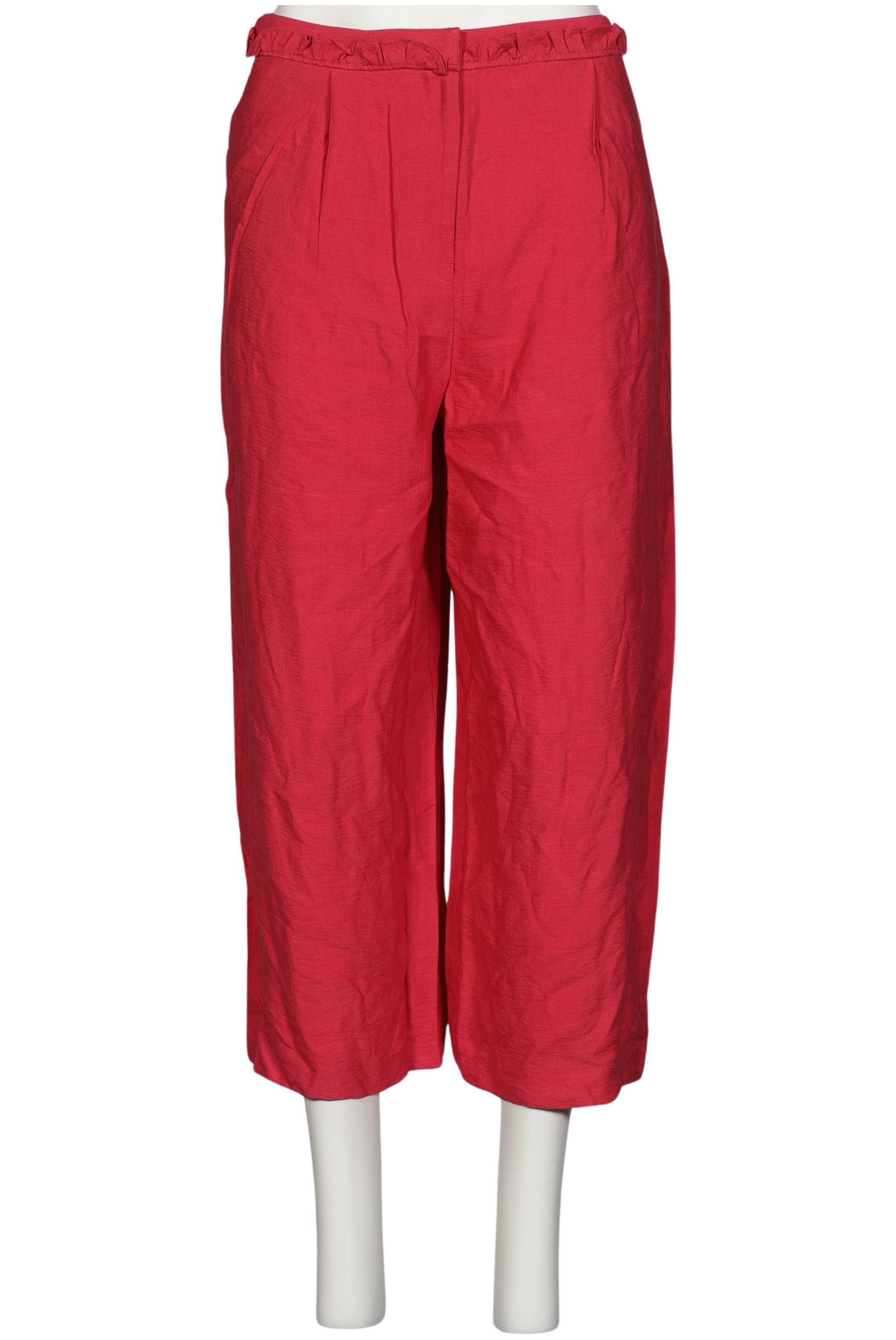 

Next Damen Stoffhose, rot, Gr. 42