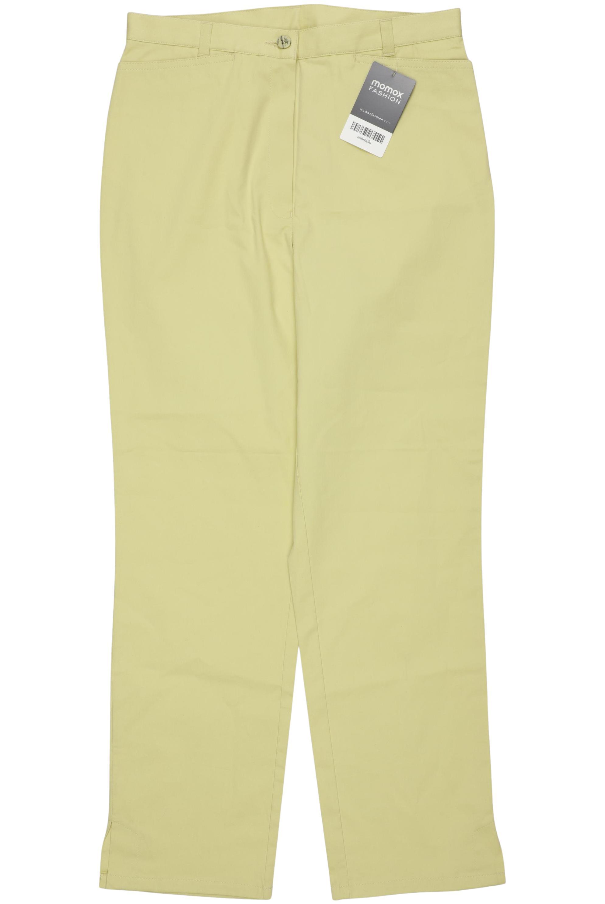

Next Damen Stoffhose, gelb, Gr. 38
