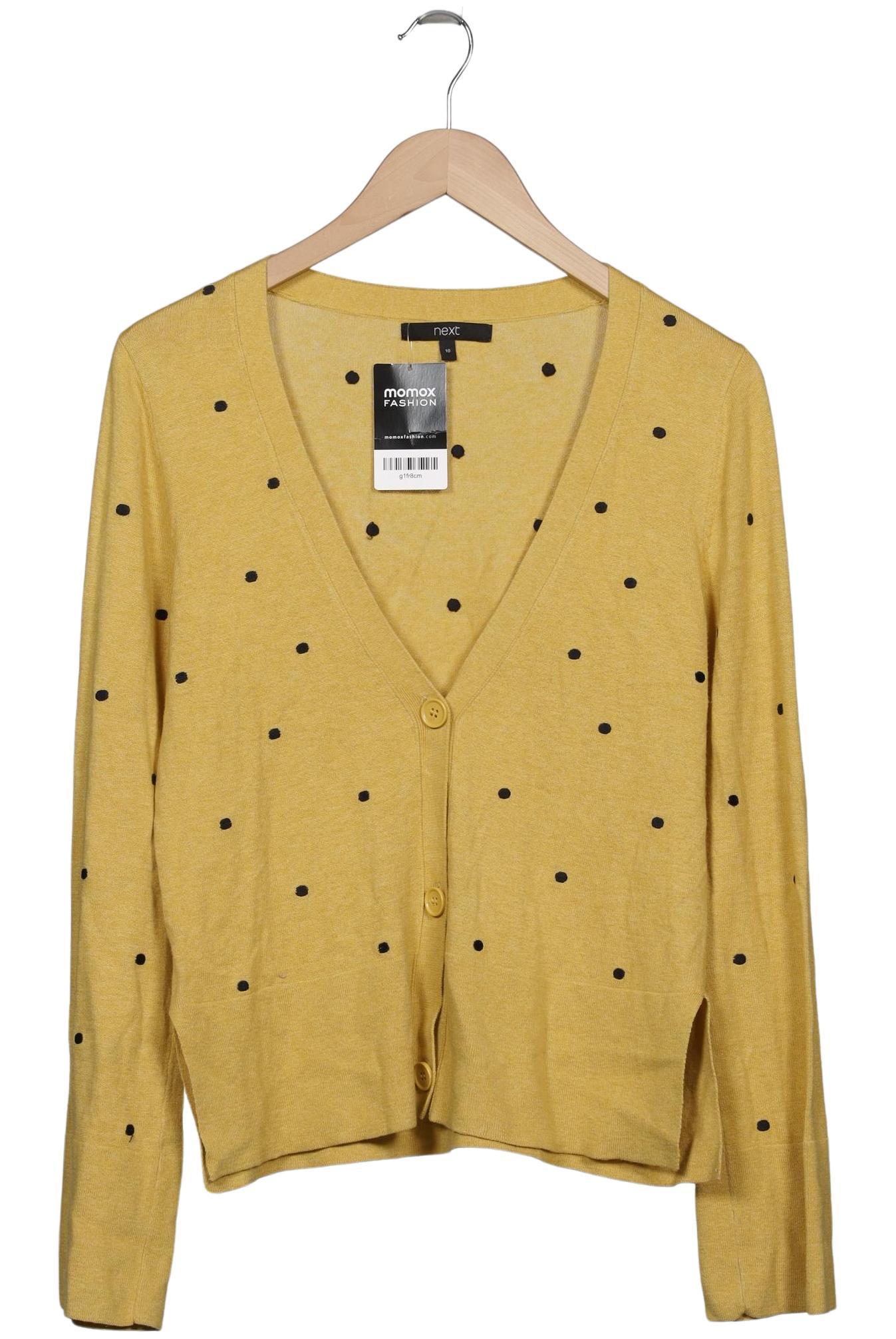 

Next Damen Strickjacke, gelb, Gr. 38