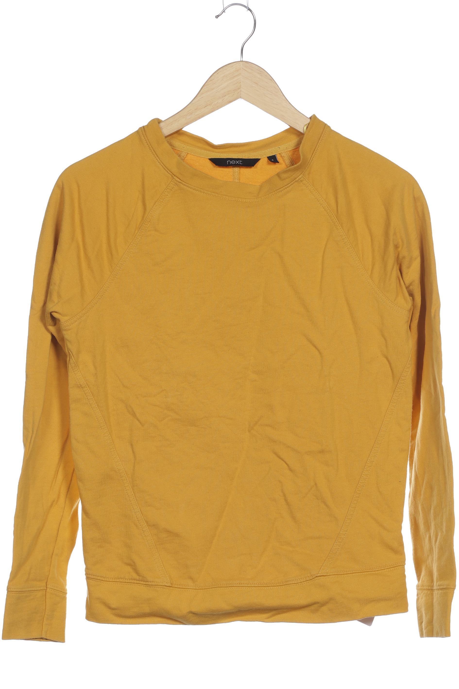

Next Damen Sweatshirt, gelb, Gr. 36