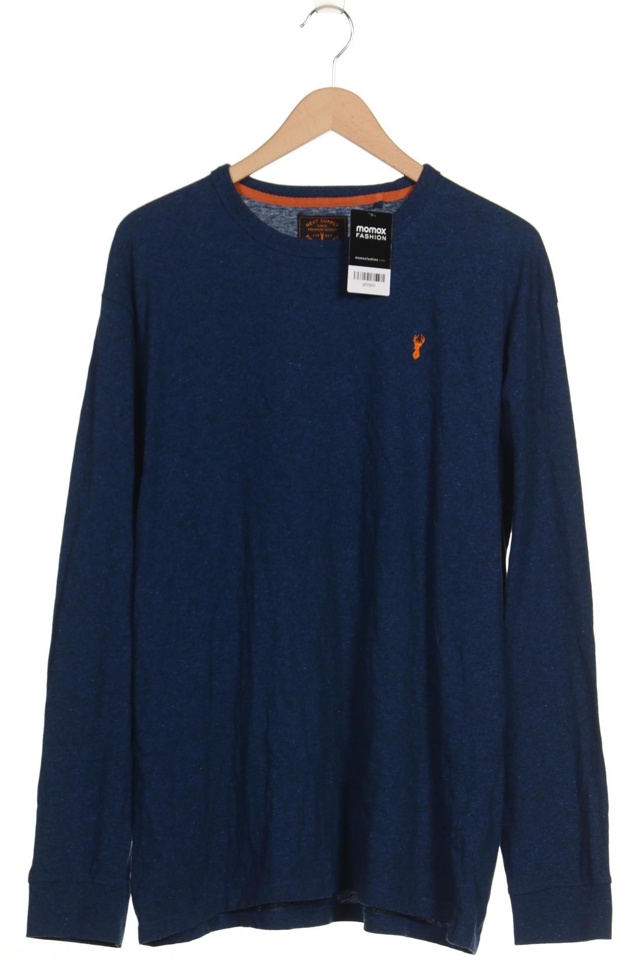 Thumbnail - Next Herren Langarmshirt, marineblau, Gr. 58