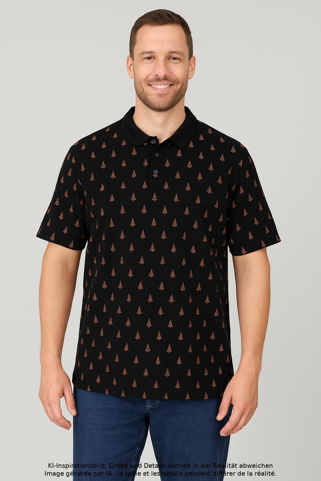 

Next Herren Poloshirt, schwarz, Gr. 56