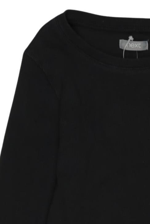 Thumbnail - Next Mädchen Langarmshirt, schwarz, Gr. 128