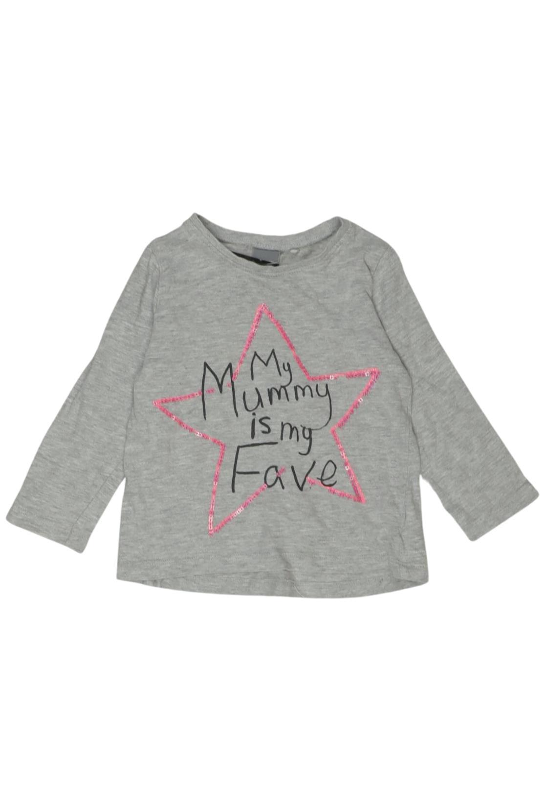 

Next Mädchen Langarmshirt, grau, Gr. 86