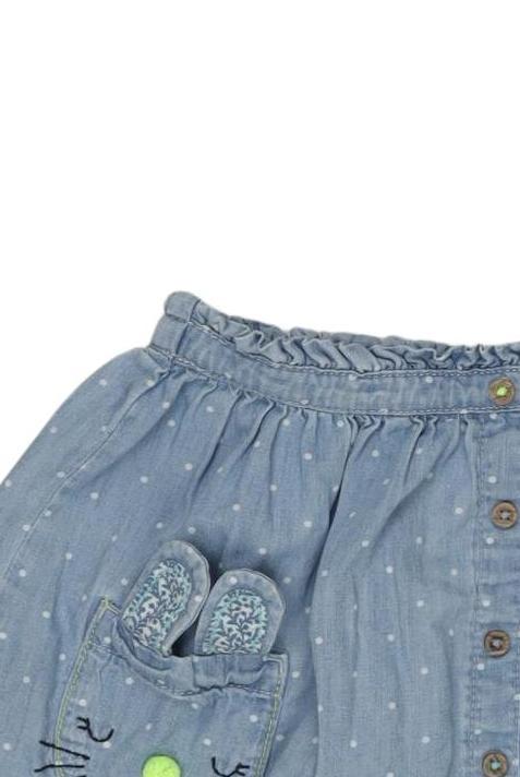 Thumbnail - Next Mädchen Rock, hellblau, Gr. 116