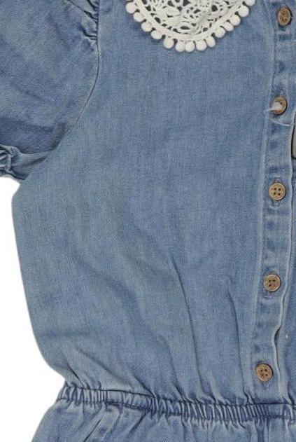 Thumbnail - Next Mädchen Strampler, blau, Gr. 110