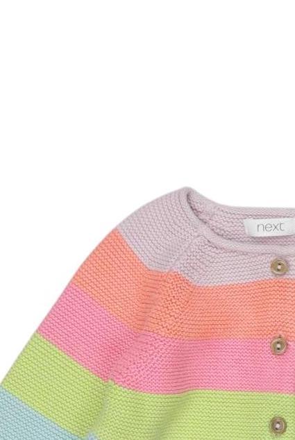 Thumbnail - Next Mädchen Strickjacke, mehrfarbig, Gr. 62