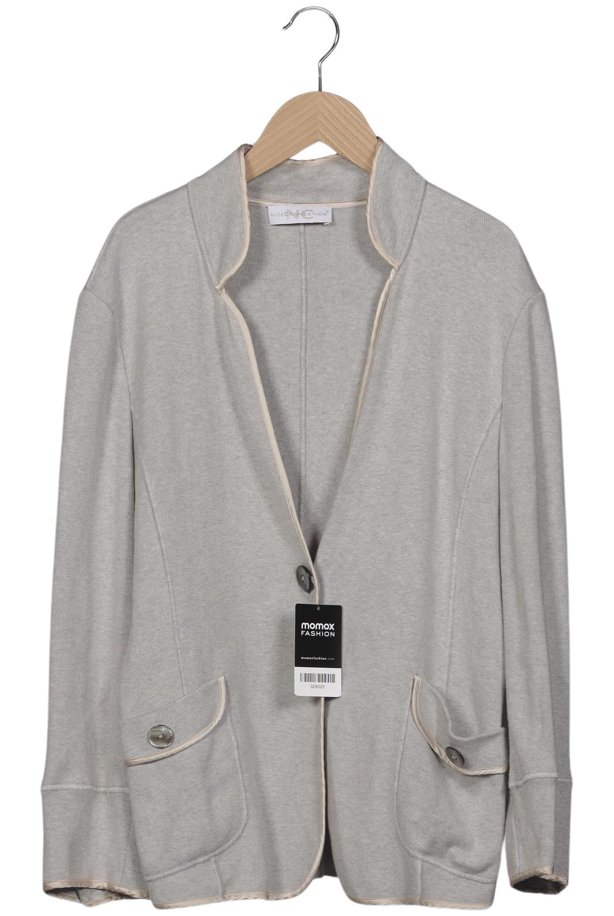 

Nice Connection Damen Strickjacke, grau, Gr. 42