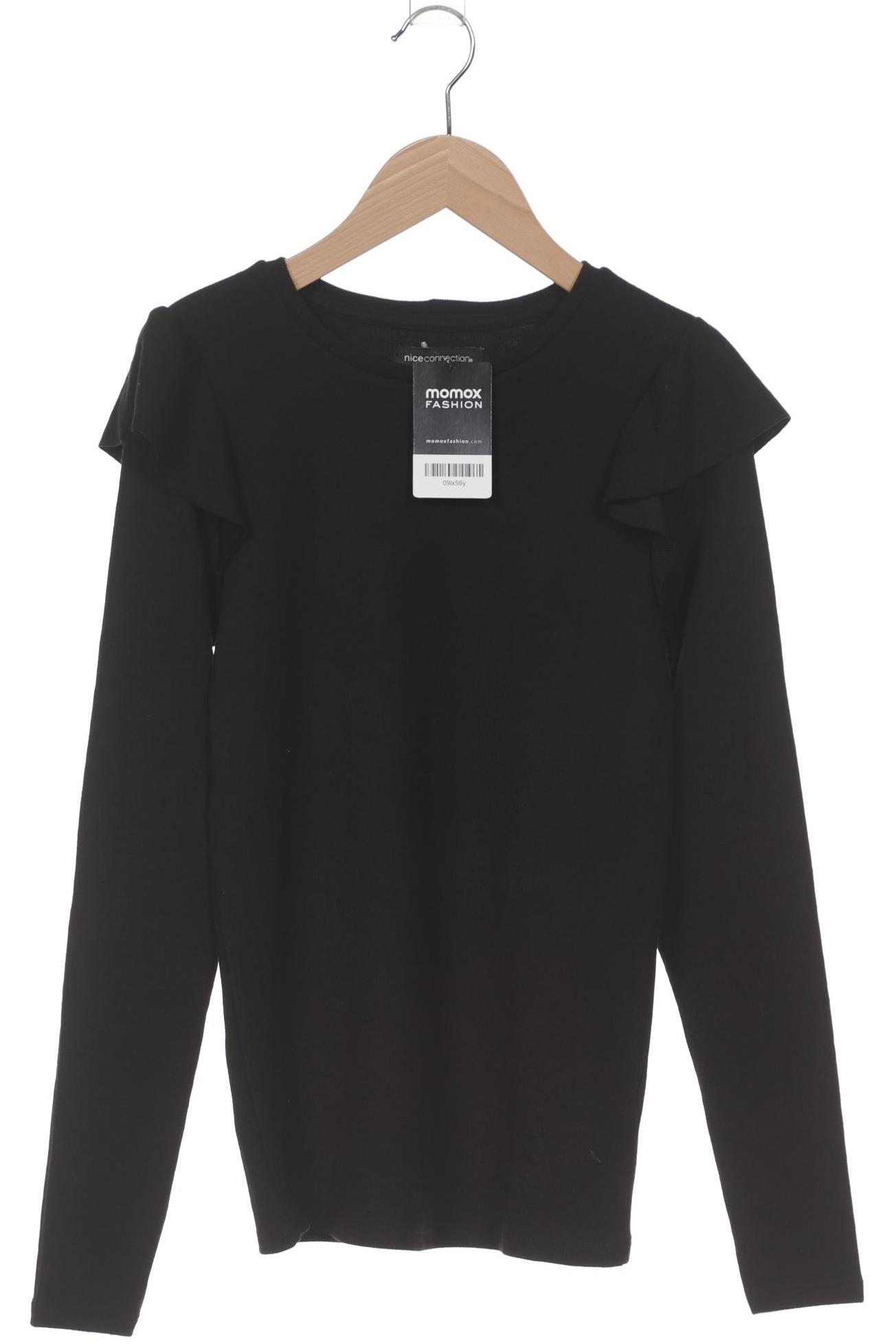 

Nice Connection Damen Langarmshirt, schwarz, Gr. 36