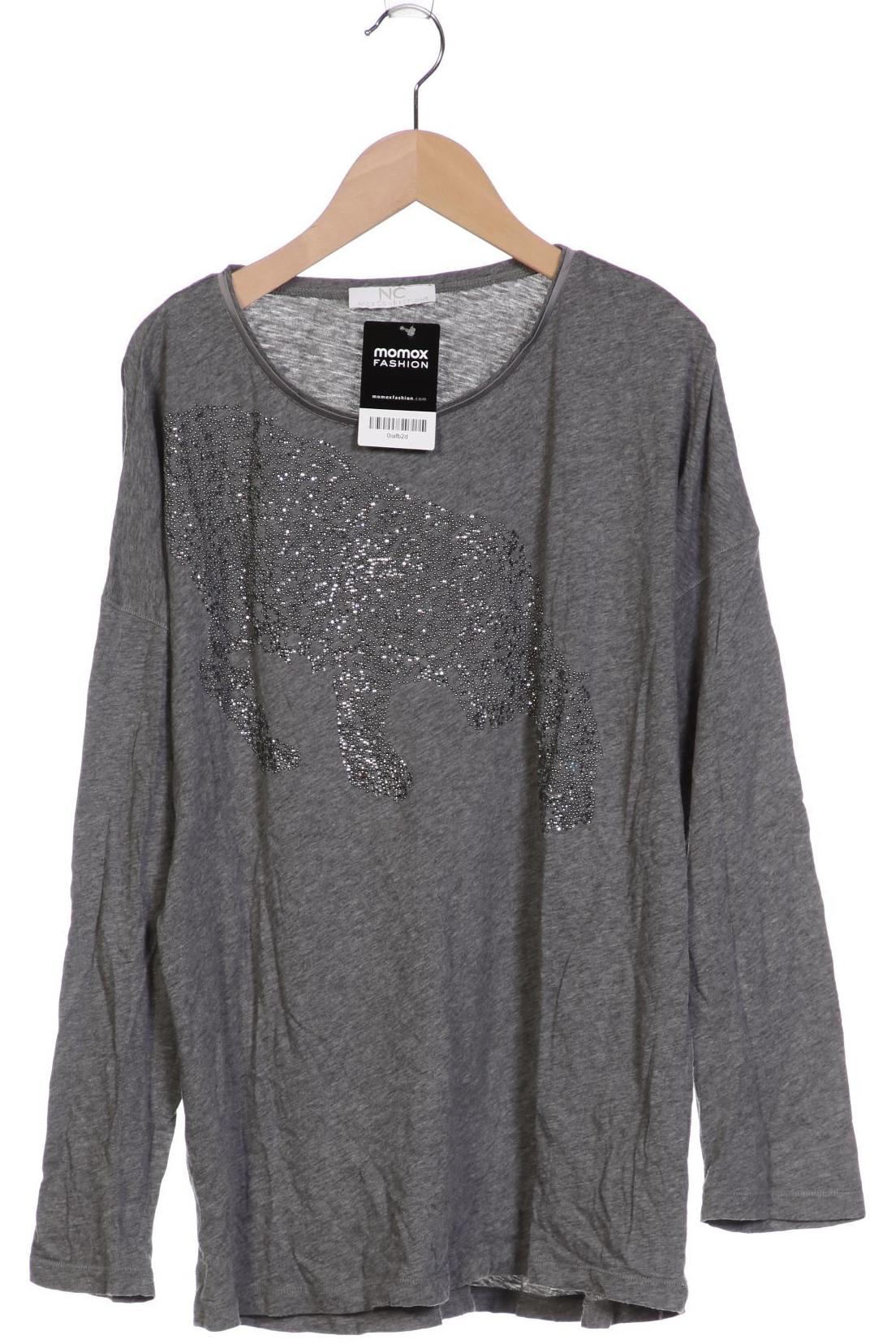 

NICE CONNECTION Damen Langarmshirt, grau