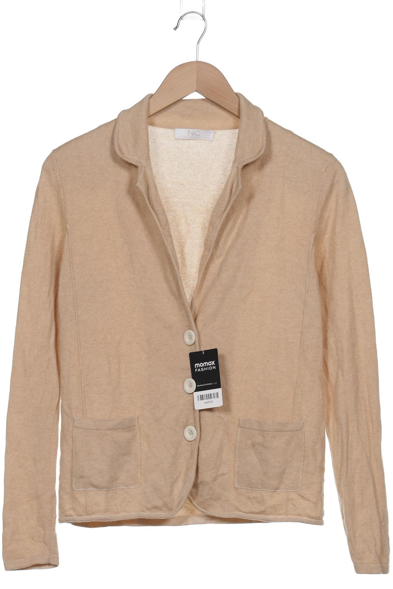 

Nice Connection Damen Strickjacke, beige, Gr. 40